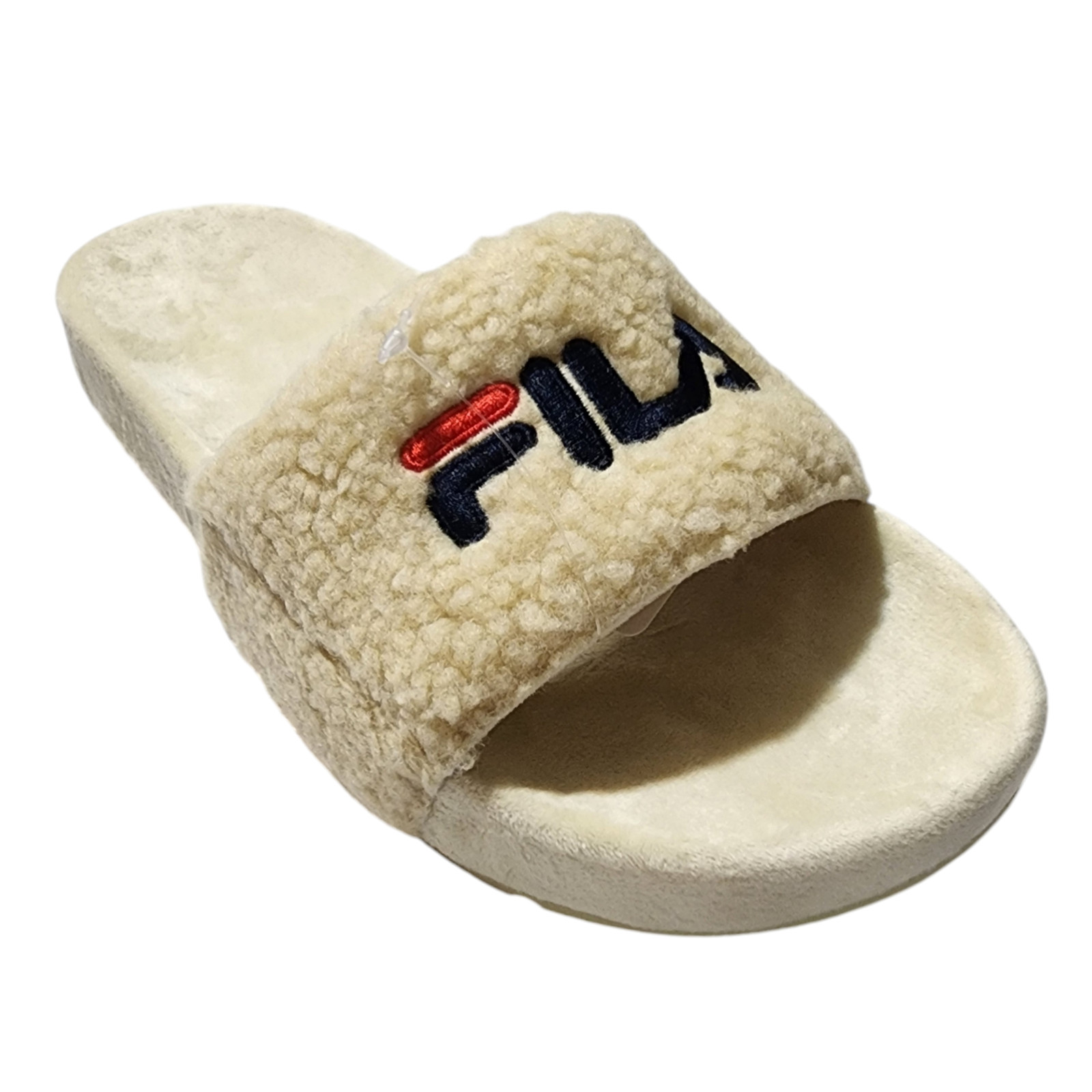 Fila Women’s Fuzzy Drifter Slide Sandals Size 7 NWT