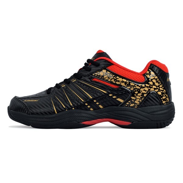 Kawasaki Badminton Shoes Unisex Indoor Sportswear Shoes Black NWT K-065D