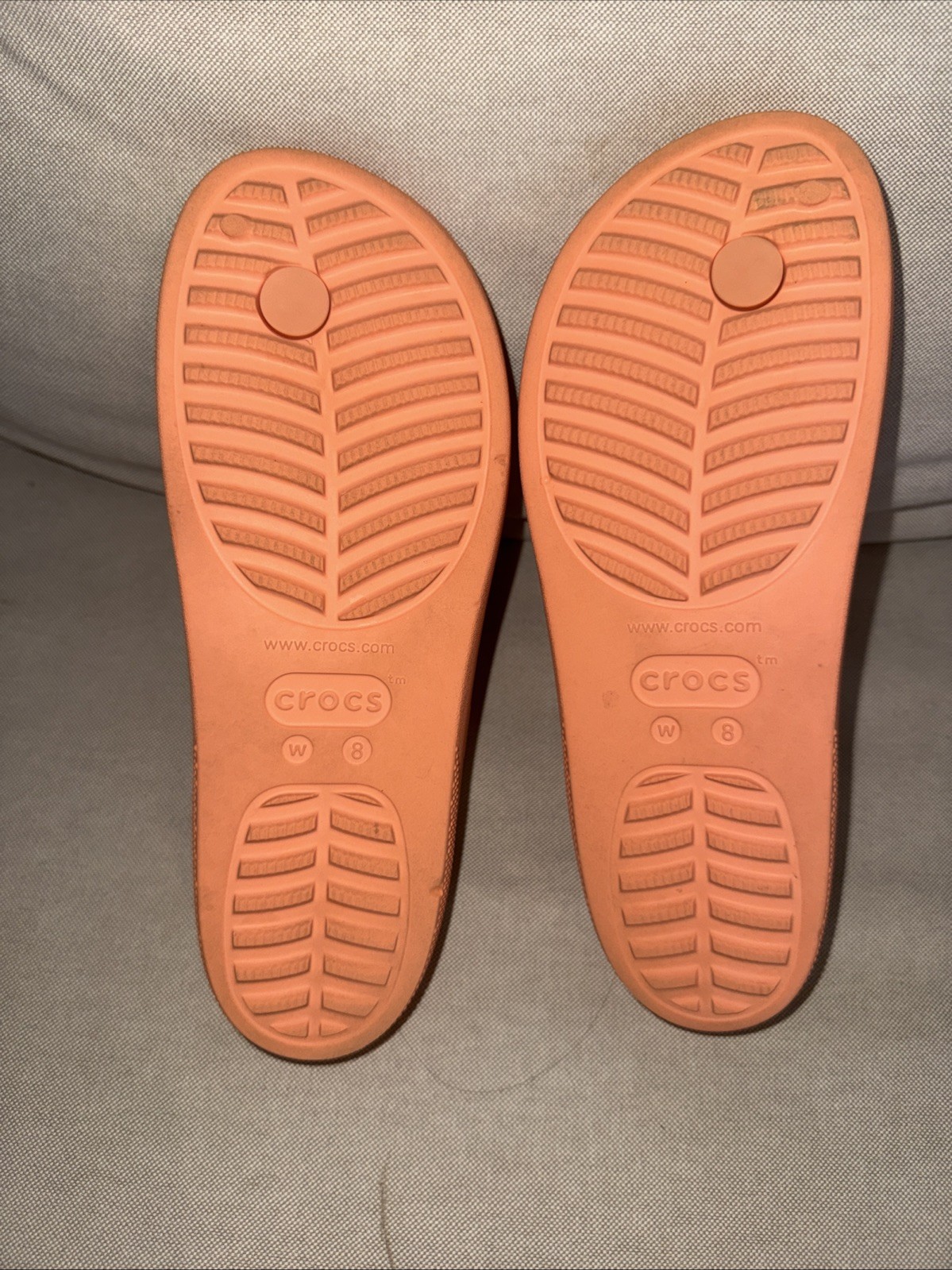 Crocs Women’s Classic Platform Flip Papaya Women’s Size 8