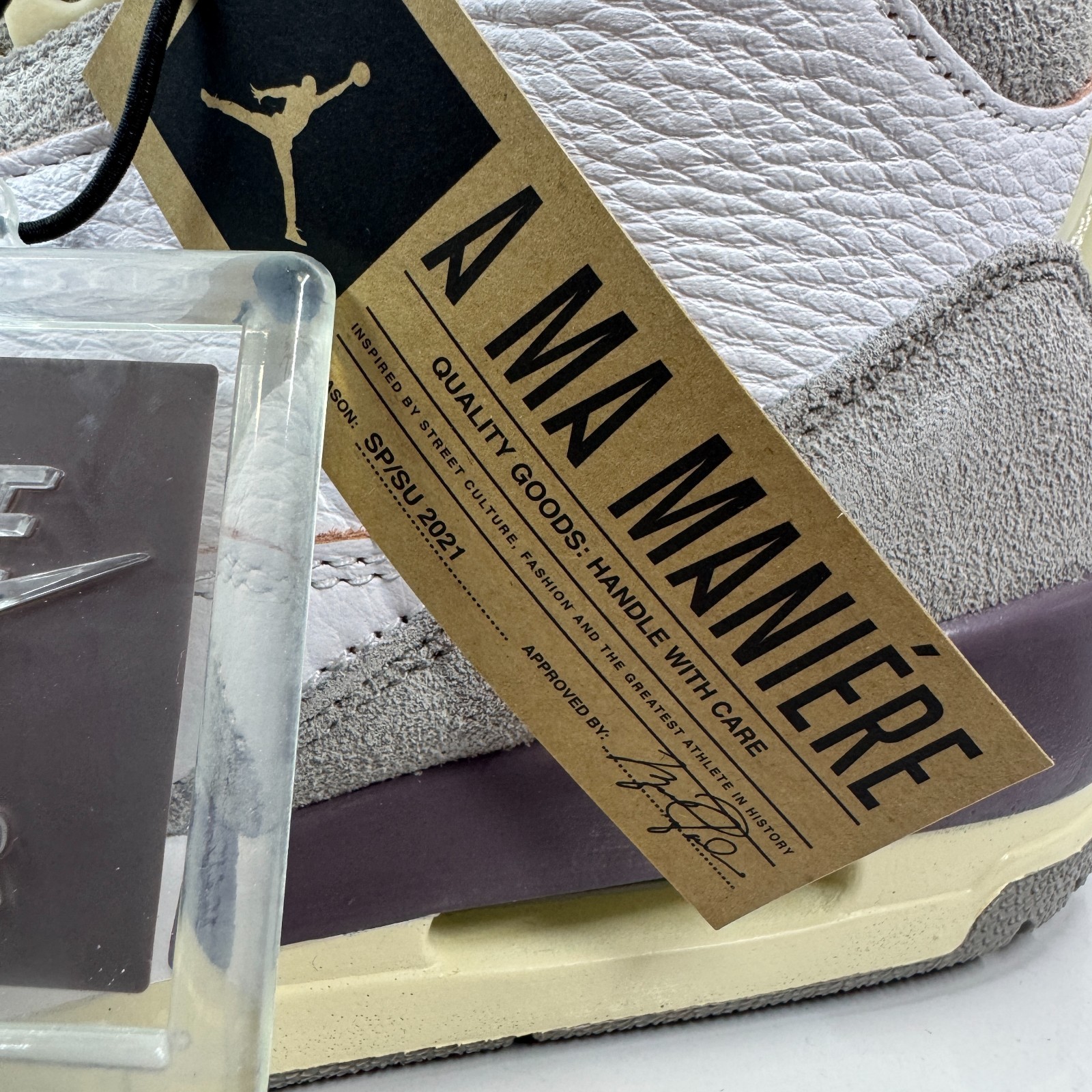NEW Nike WMNS Air Jordan 3 Retro SP 2021 Sz 12 A Ma Maniére DH3434-110 Men 10.5