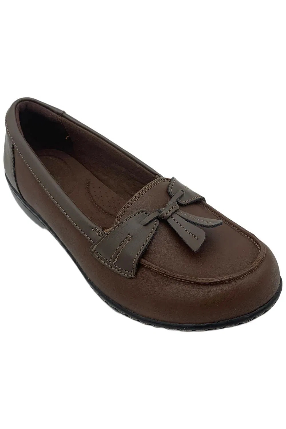 Clarks Women’s Collection Slip-on Loafers Ashland Bubble Brown Multi