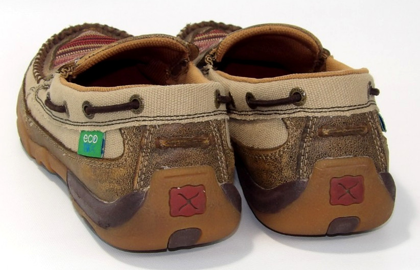 Twisted X Women’s Sz 8.5 M Serape Eco TWX Mocs Lightweight Casual Loafers