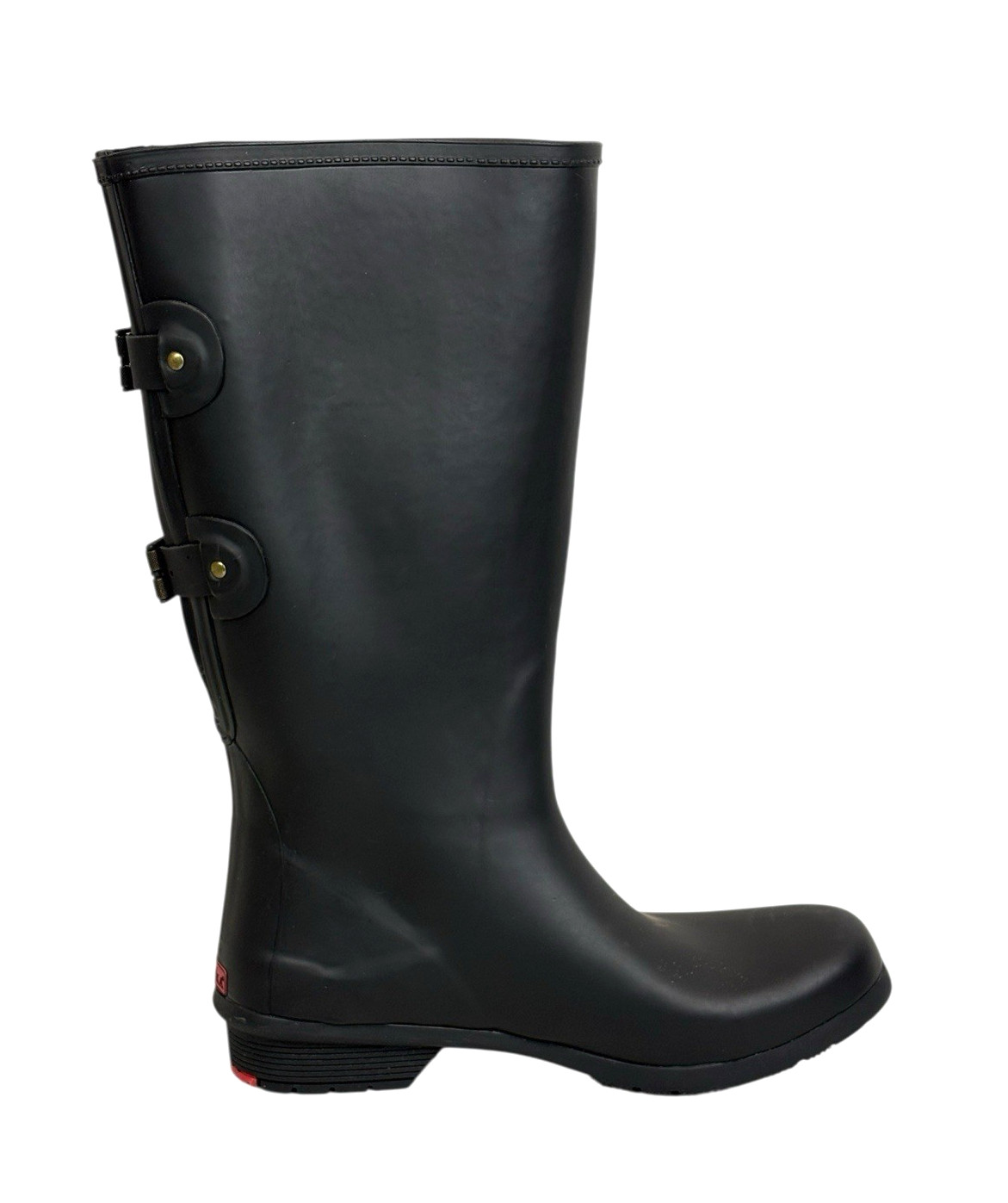 Chooka Versa Mid-Calf Rubber Rain Boots Black Women’s Size 10