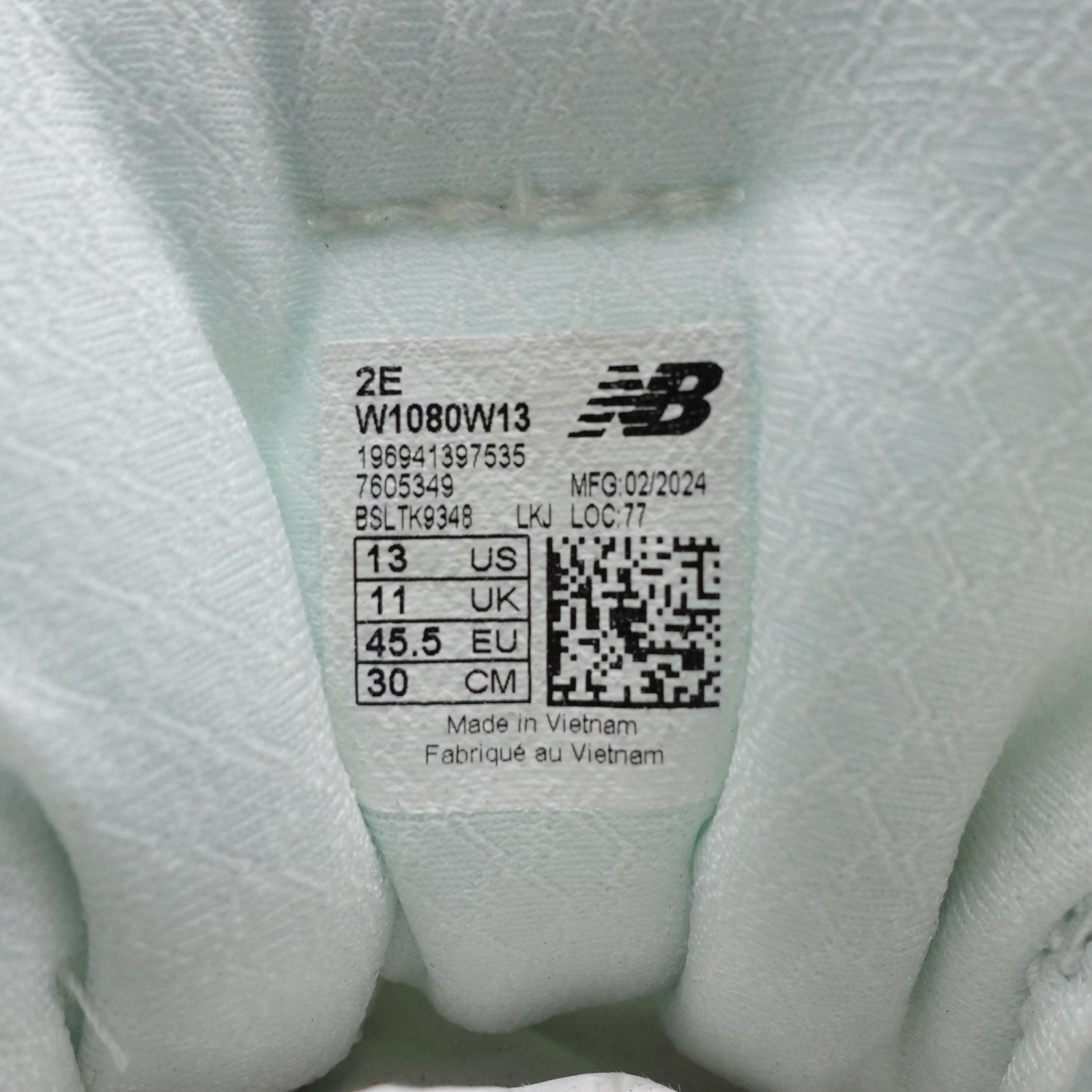 Size 11.5 WIDE 2E Men’s New Balance Fresh Foam 1080 V13 Shoes W1080W13 White
