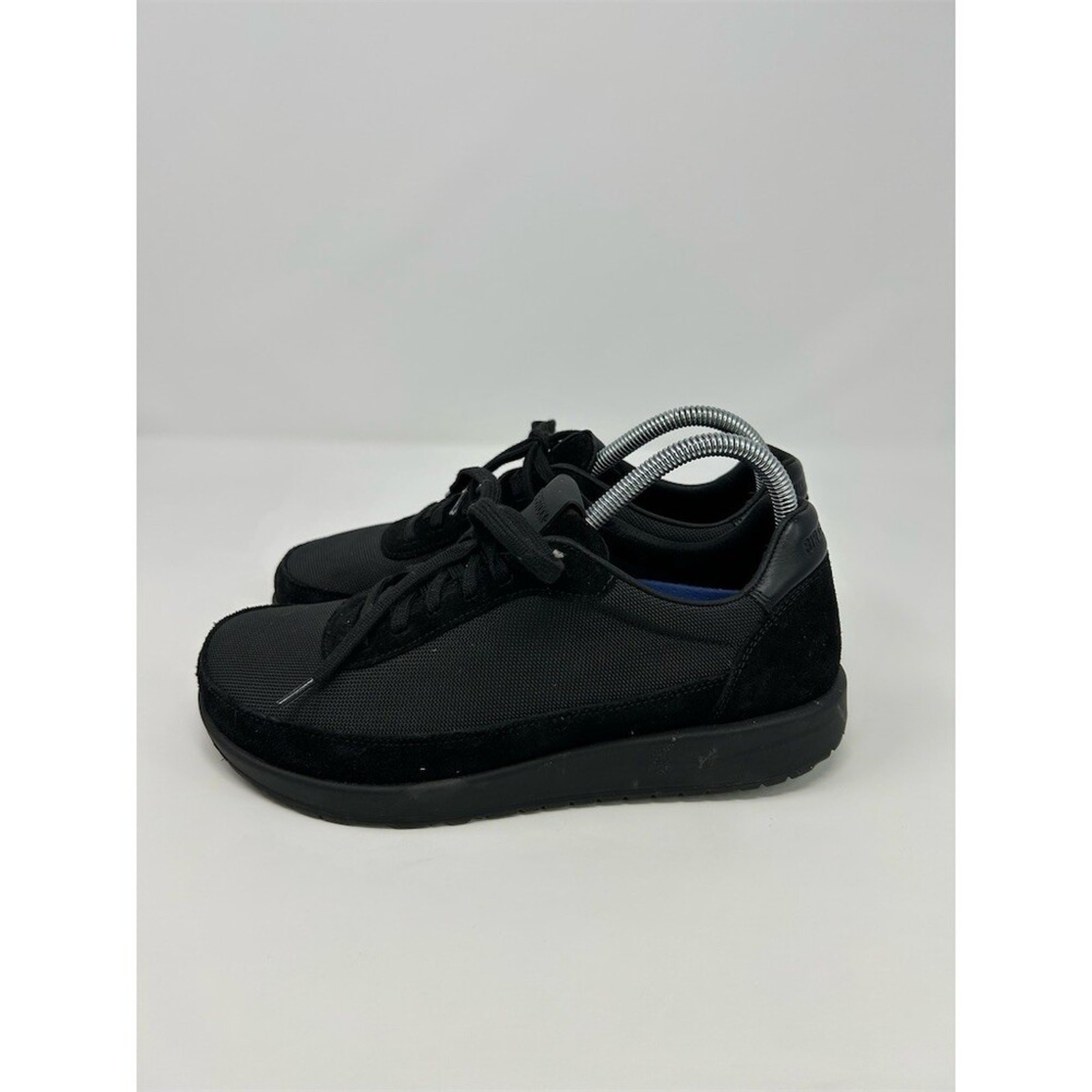 Birkenstock Honnef City Lace-Up Low Top Sneakers Black Unisex Adults Size 40
