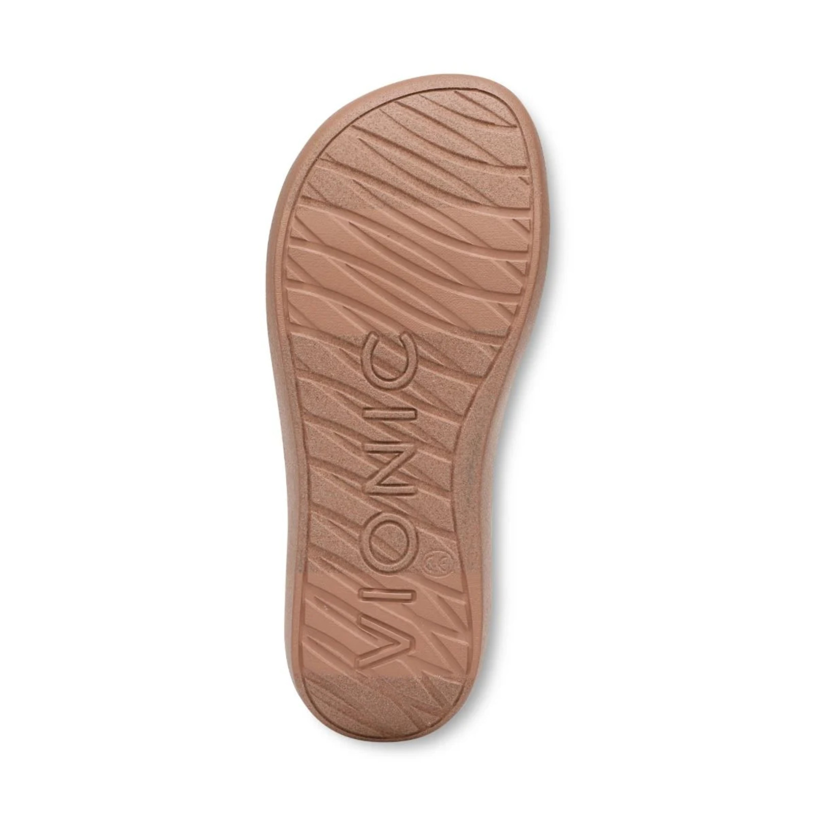 NEW Vionic Women’s Beach Aqua Platform Toe Post Sandal – Mocha Mousse