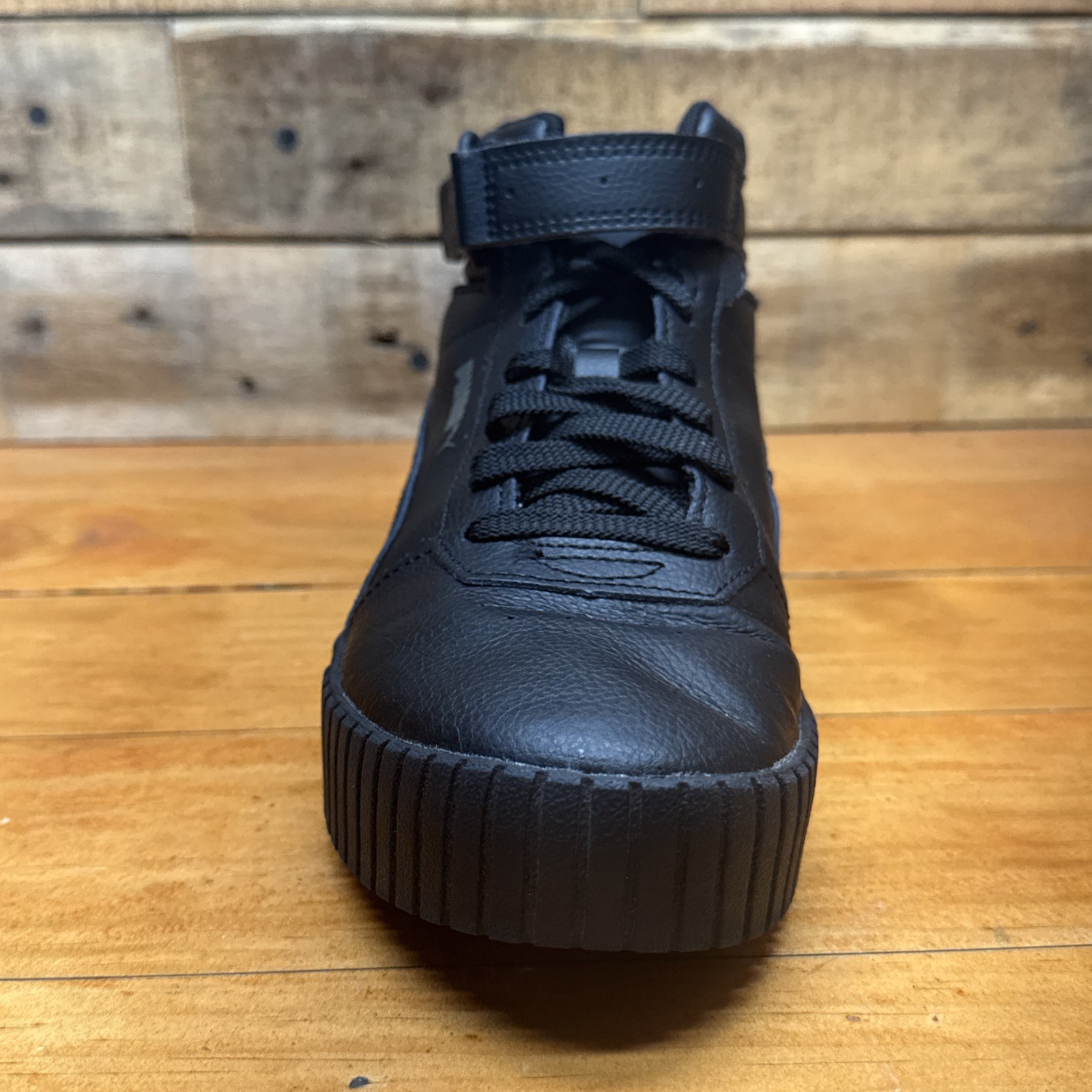 Puma Carina 2.0 Mid Women’s 5.5 Shoes All Black Fashion Dance Sneakers 385851-01