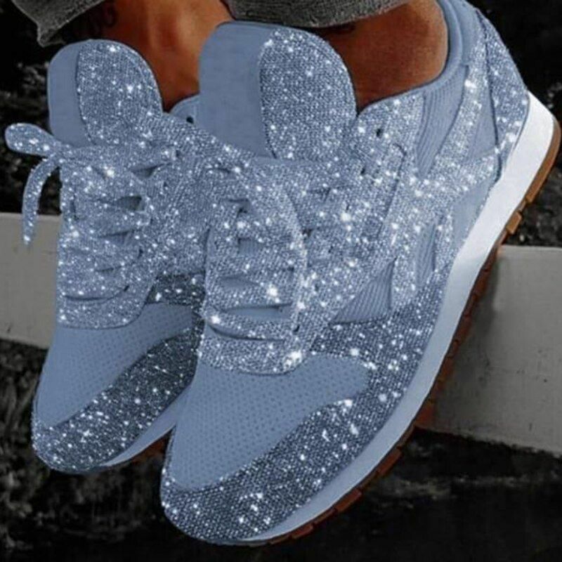Women Flat Sneakers Casual Female Lace Up Platform Comfortable Plus Size