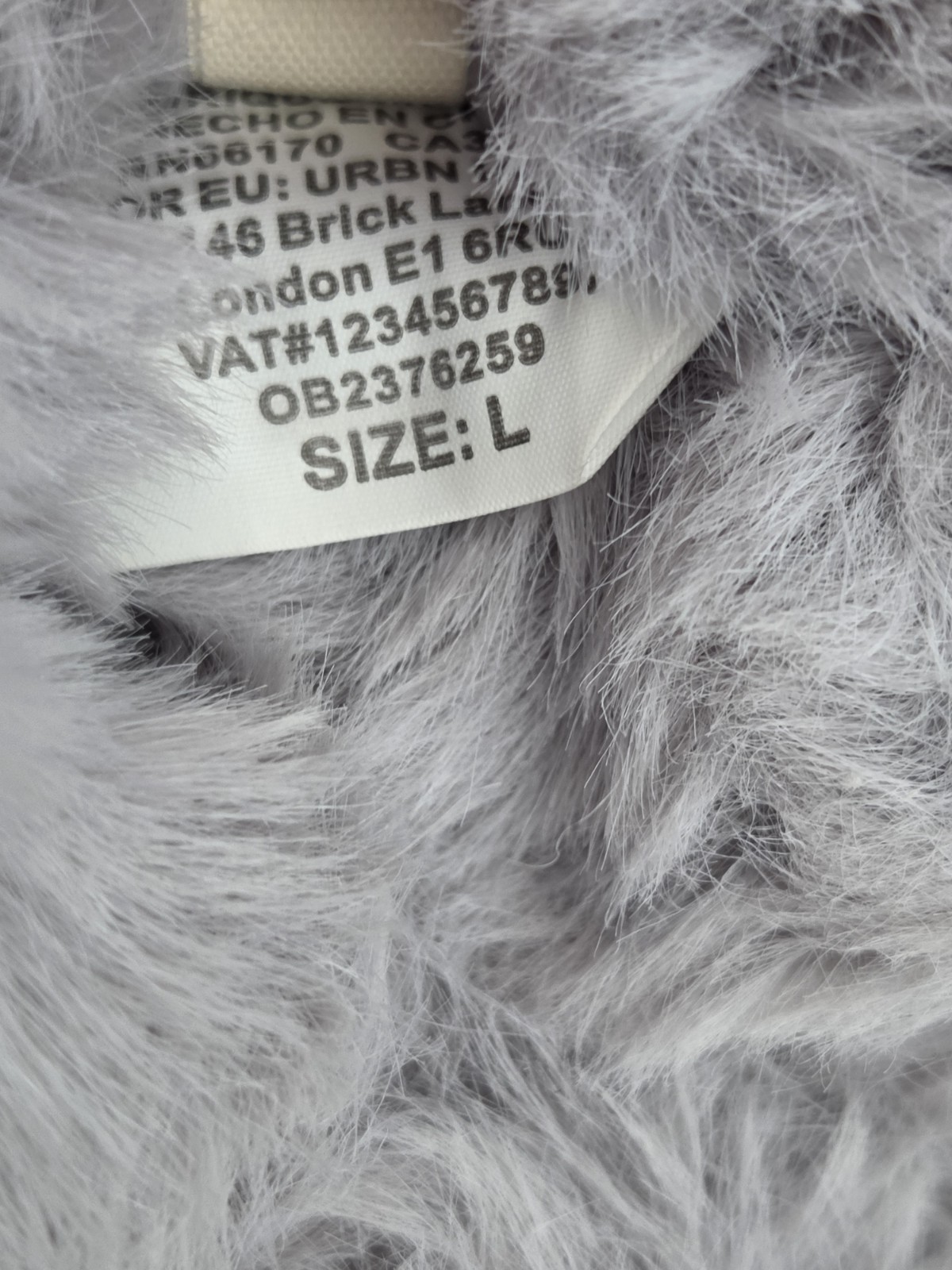 NWOT Anthropologie Shoes Size 10 Maeve Faux Fur Open Toe Slippers Gray Taupe