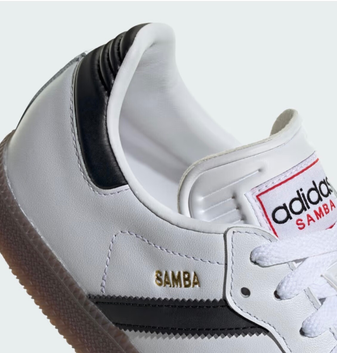 Women’s adidas Samba Indoor Soccer Shoes White Black Gum IH6001 Unisex