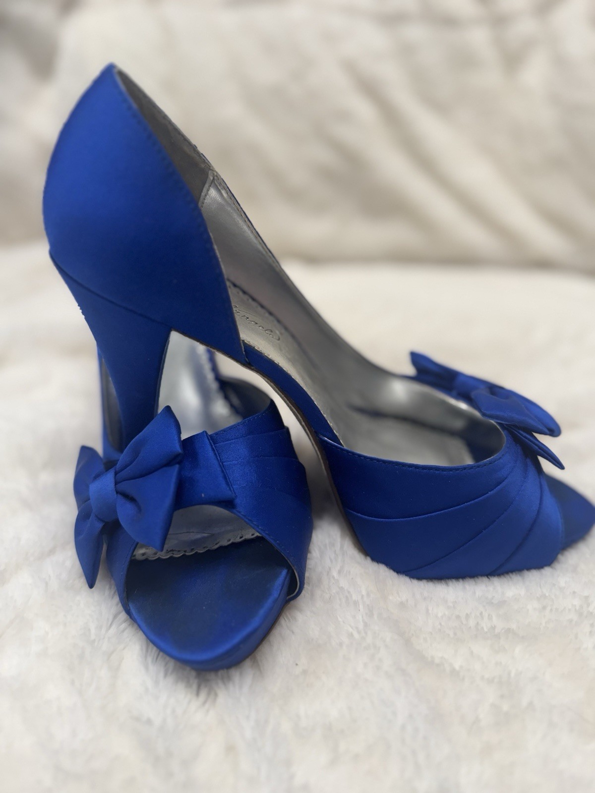 Royal Blue Pumps – Wedding Shoes Maribelle Women’s Size 10M