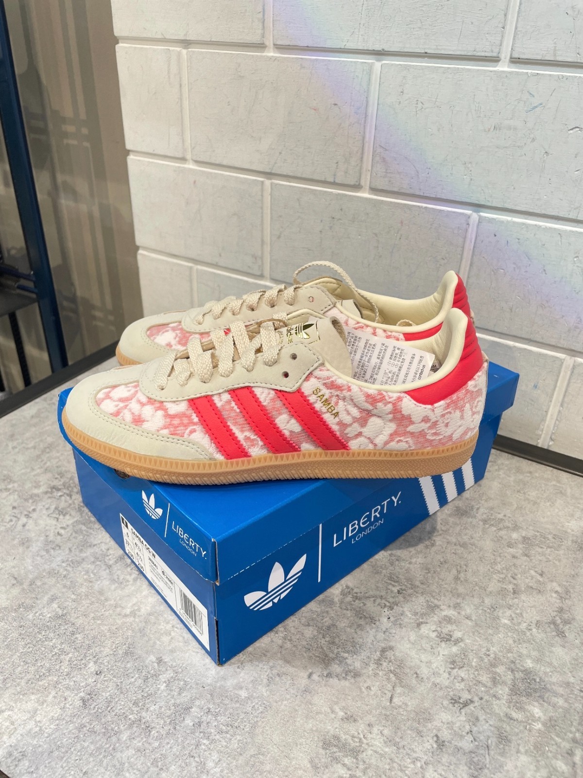 Adidas Samba Og Liberty London Better Scarlet Women’s – JR8841 Shoes
