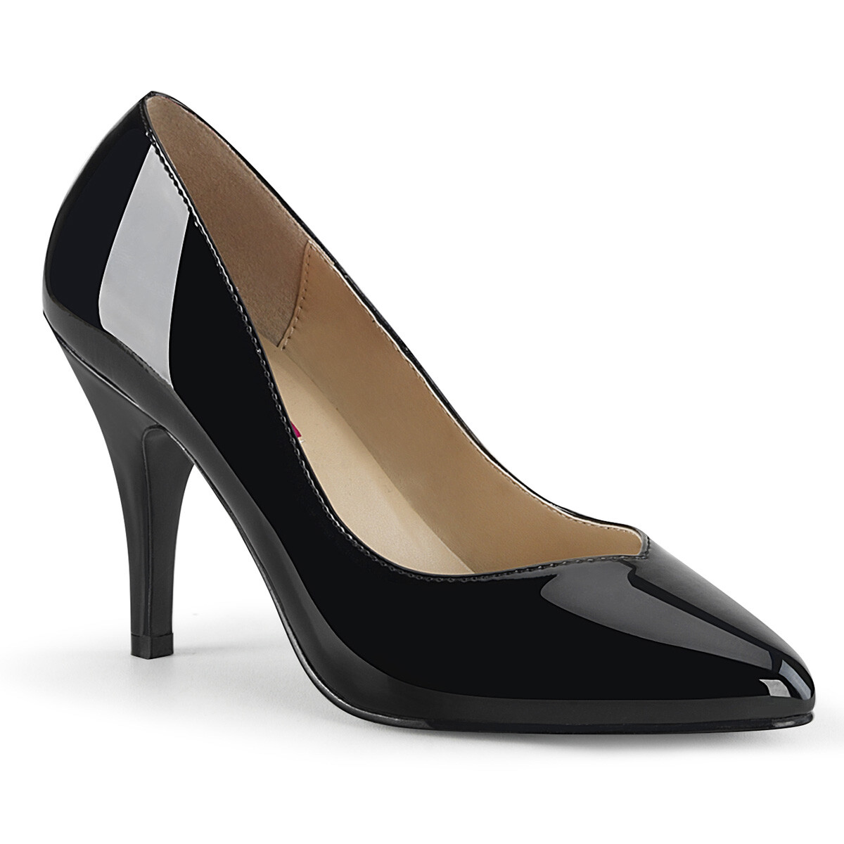 4″ Black Shiny Pumps High Heels Shoes Mens Drag Crossdresser Womans sizes 13 14