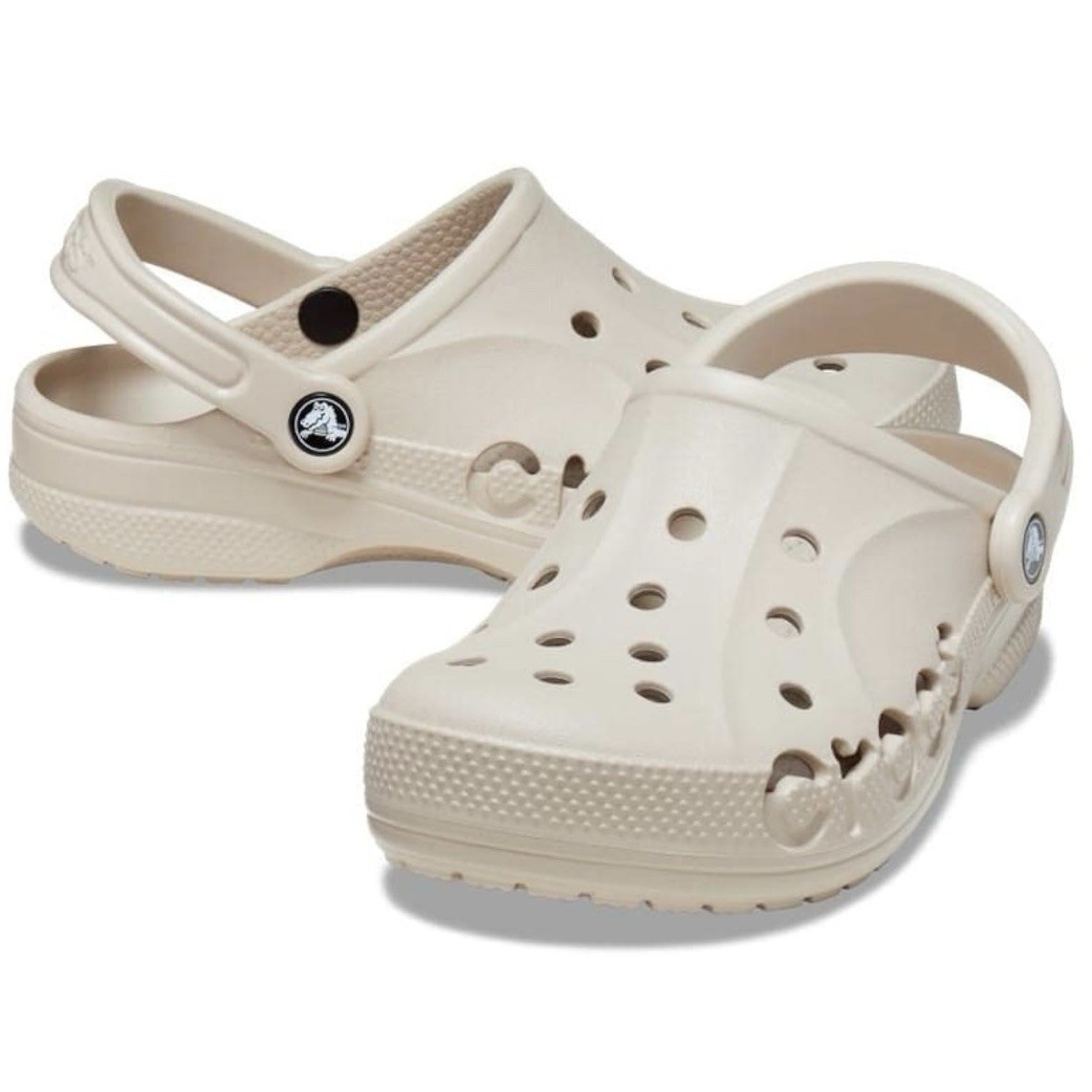 Crocs Adult Baya Cobblestone Slip On Slide Clogs Shoes Size US Men’s 11 New