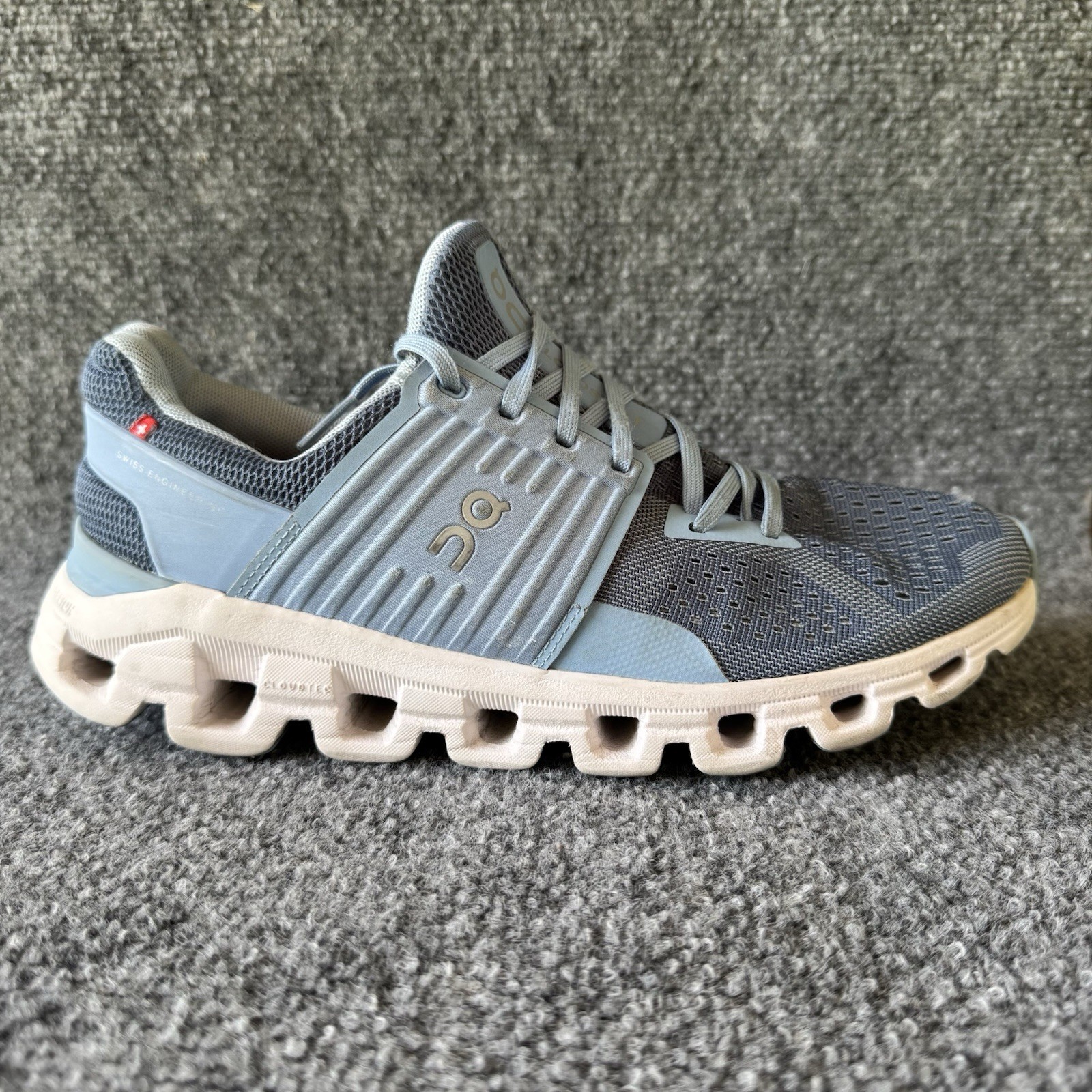 On Cloud Womens Cloudswift Blue Lake Sky Running Walking Size 8.5 Helion