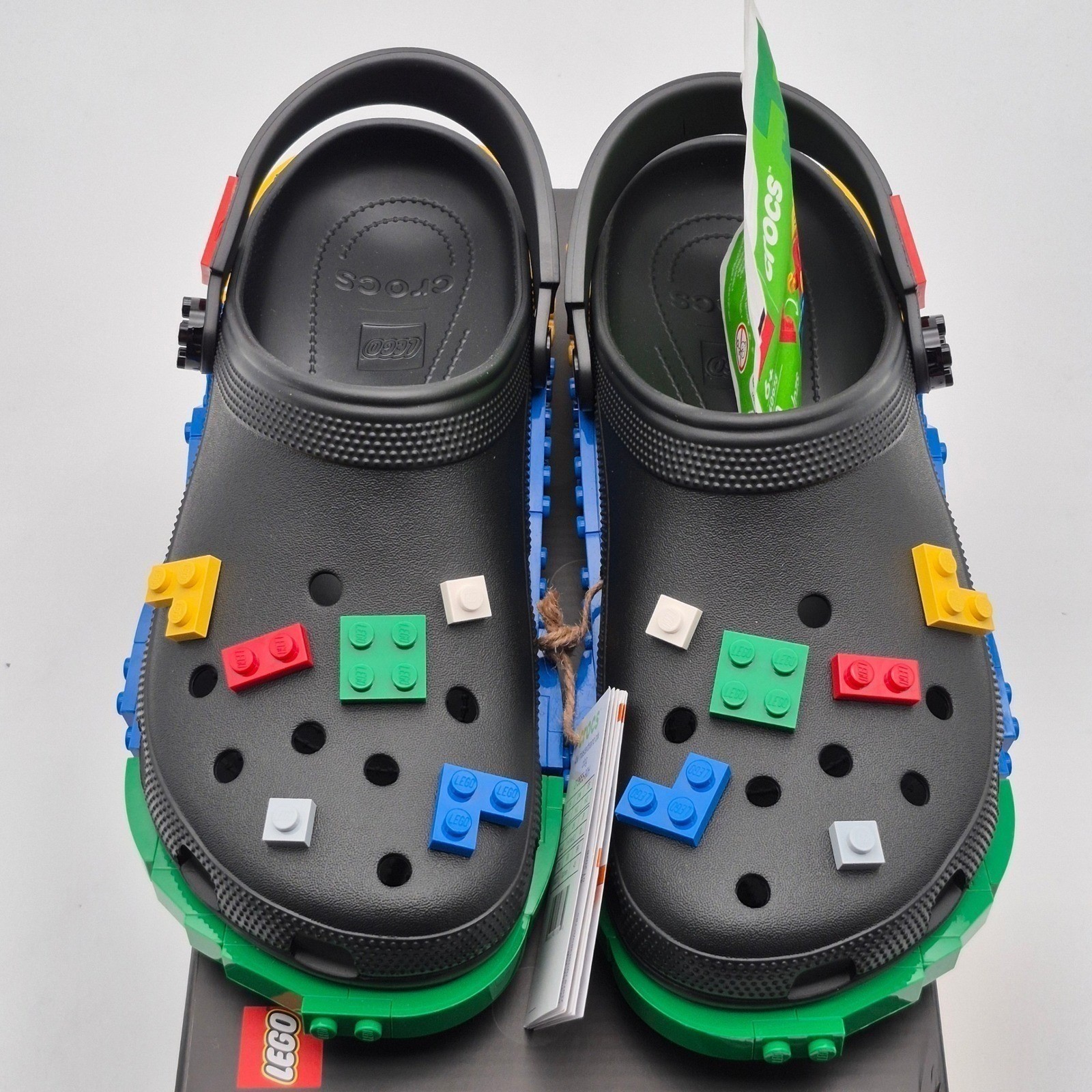 Crocs Lego Masterbrand Creativity Classic Clogs Women’s Size 7 Shoes w Box