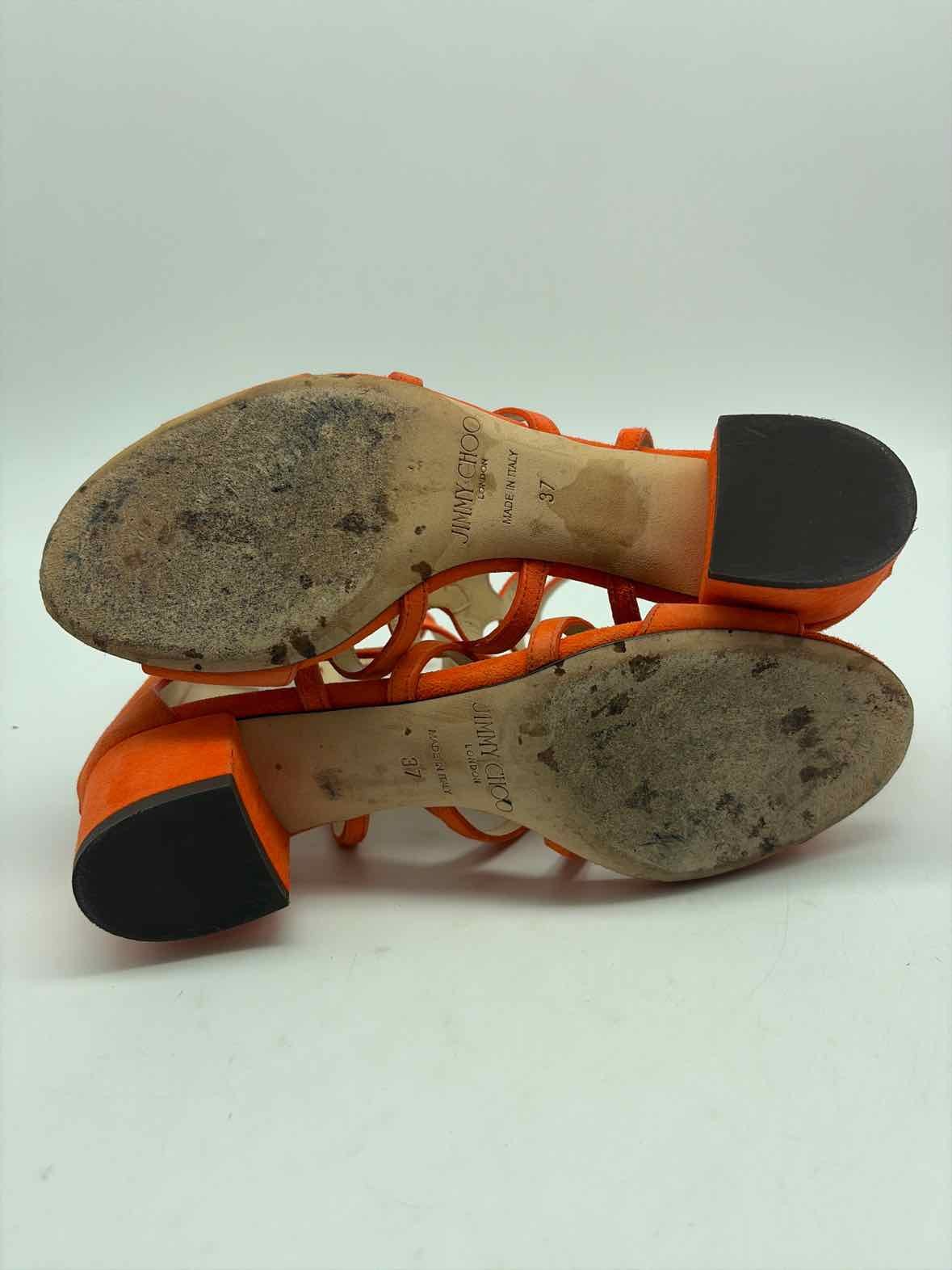 Jimmy Choo Orange Size 37 Gladiator Sandals