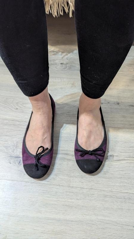 Women navy boot heels black suede 39 #492Y