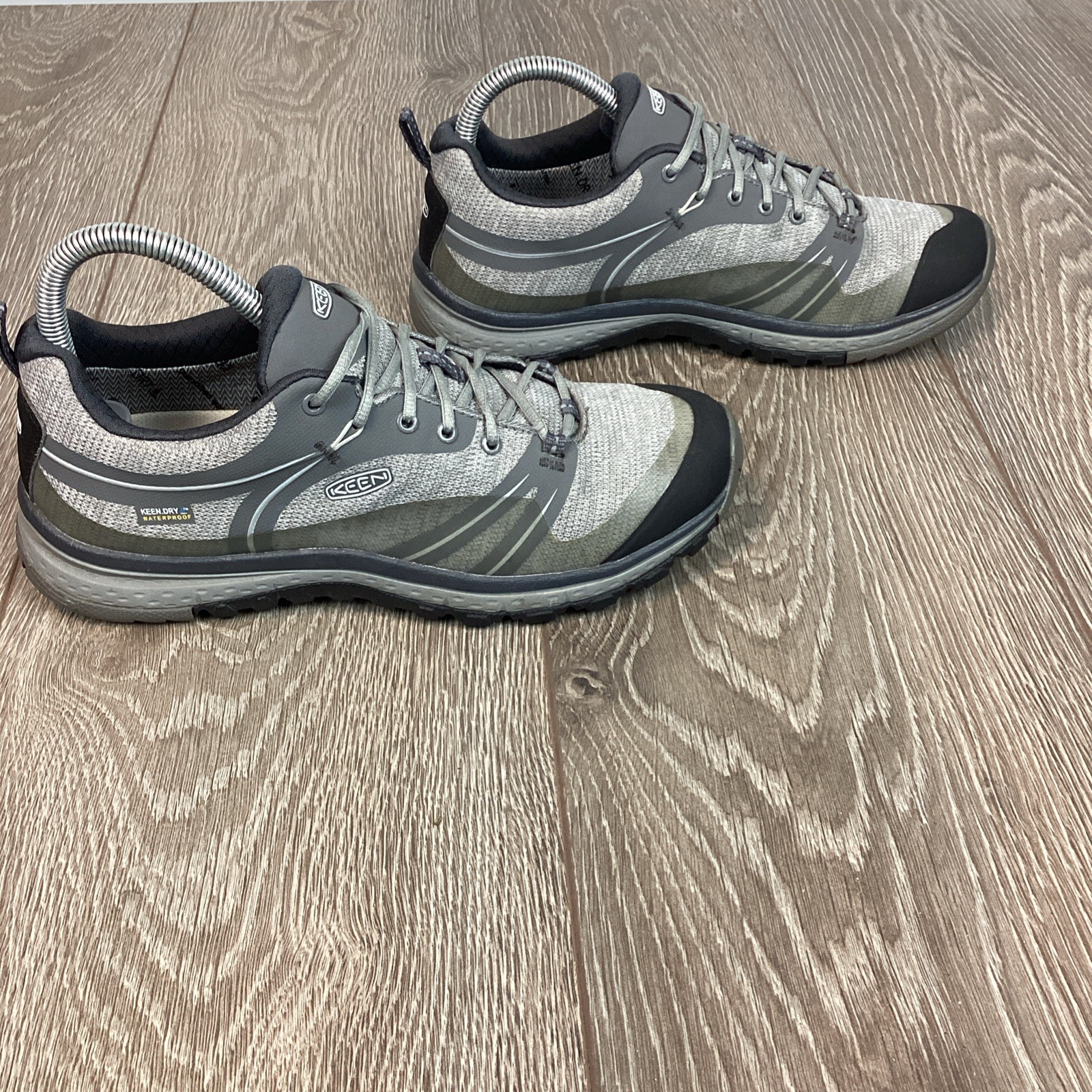 KEEN Hiking Boots Shoes Terradora WP Waterproof Neutral Gray Gargoyle Women’s