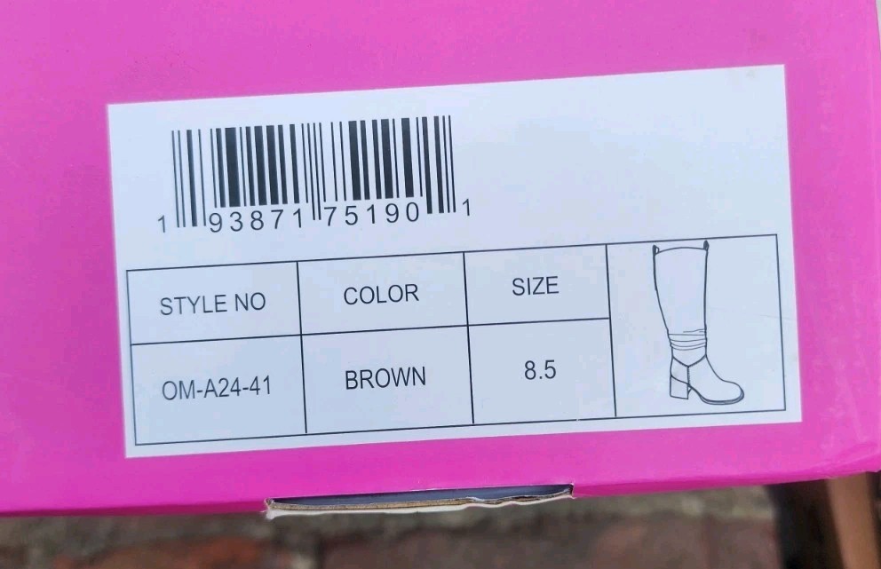 Olivia Miller Solar Thigh Brown Knee-High Women’s Boots, Sz 8.5, NEW!!