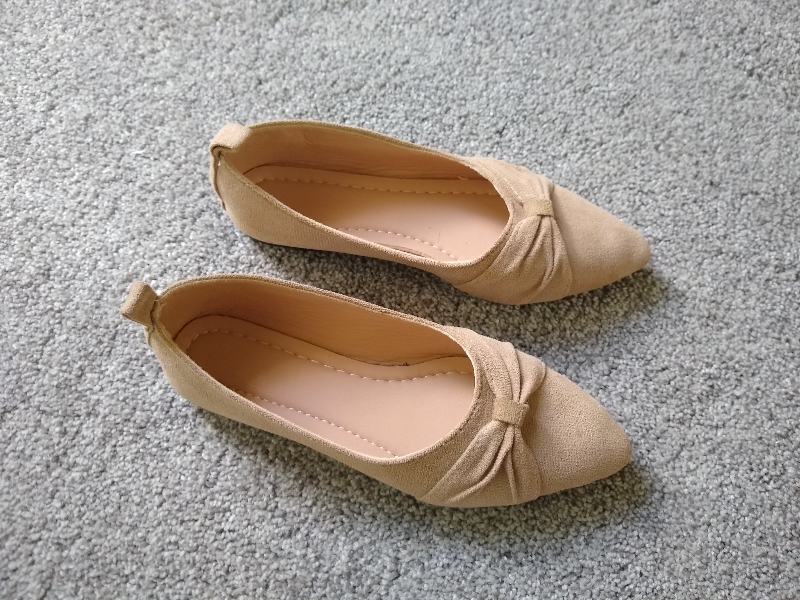 Tan Women’s shoes, Philippines style, size 6, no brand, very cute