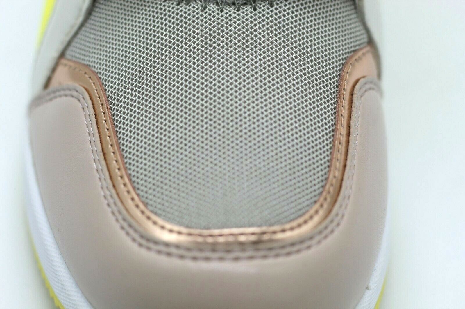 MICHAEL KORS Liv Trainer Sneakers Small Air Mesh Aluminum Women’s Shoes NEW