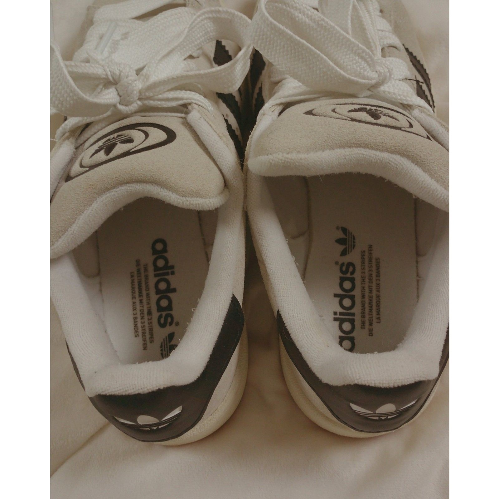 Adidas Campus 00s Crystal White Core Black Suede Sneakers Women’s 7.5 GY0042