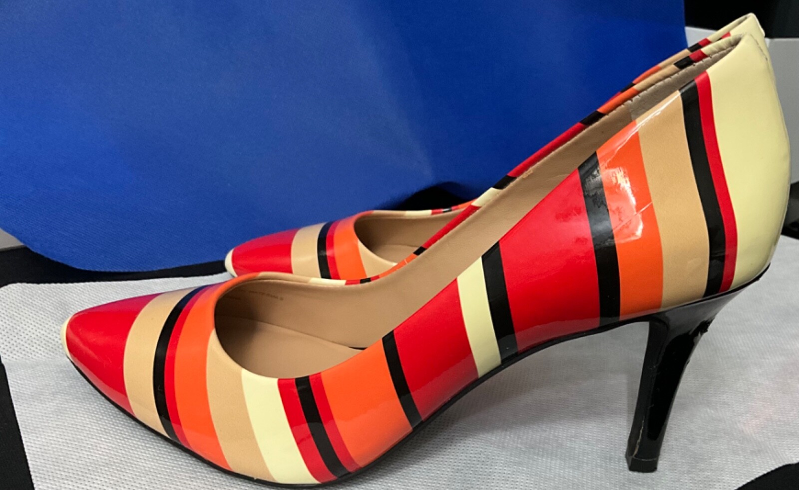 Women’s clothing size S, M . shoes size 6 and accessories.