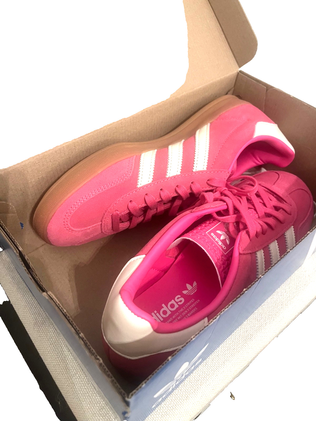 Adidas Gazelle Indoor Womens, 9 1/2, Pink w/ orig box