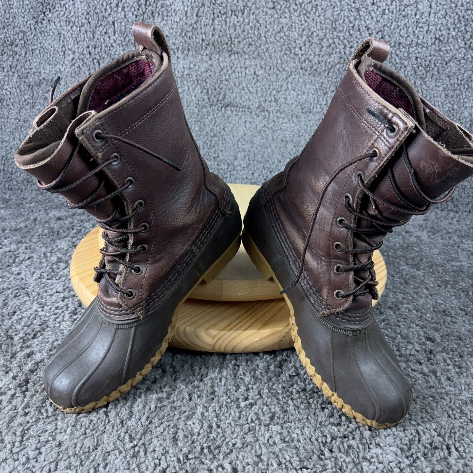 LL Bean Main Hunting Boots Womens Sz 7 Gore-Tex Waterproof Insulated Made in USA