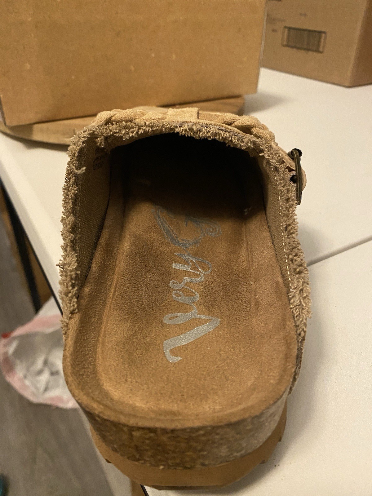 Very G Women’s Iris 3 Slip-On Casual Shoes – VGFL0070-Sand