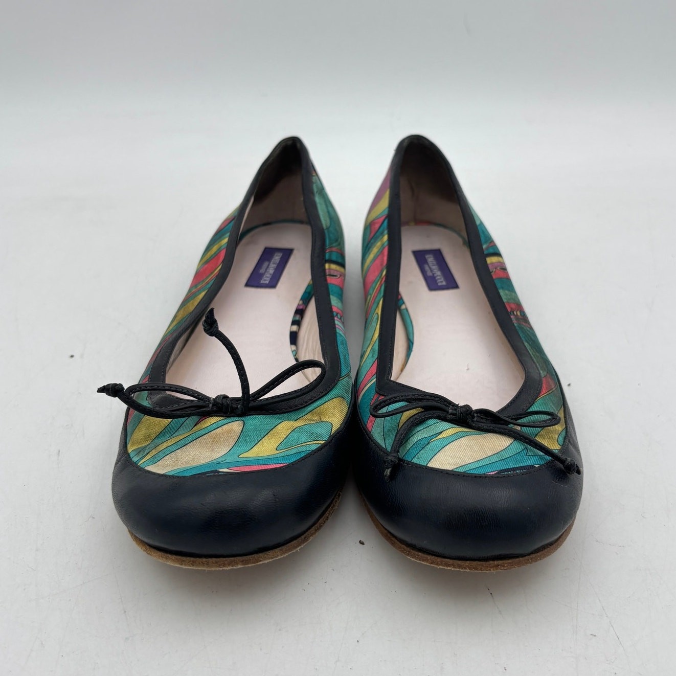 Vintage Emilio Pucci Firenze Printed Ballet Flats Women’s 37.5