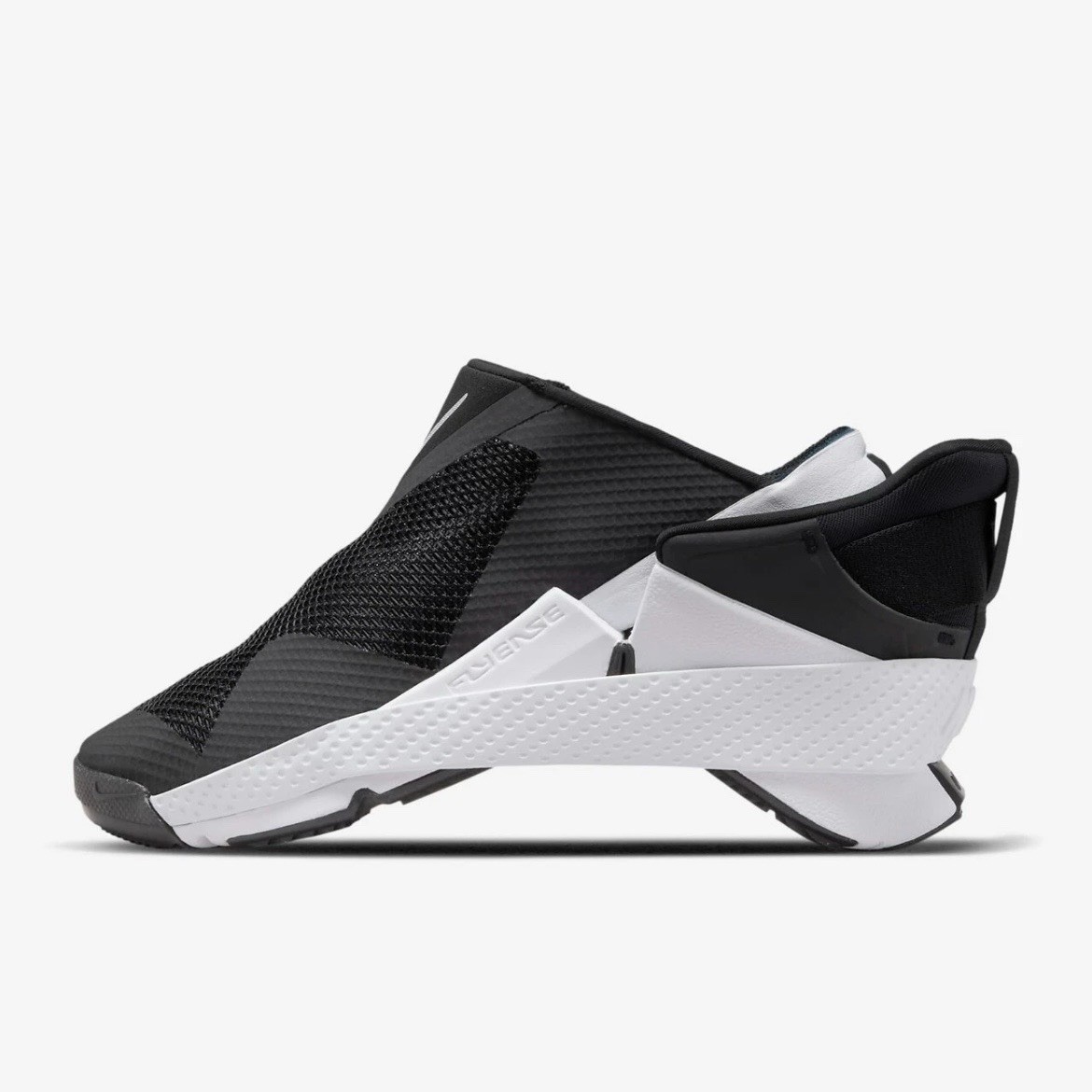 Nike Go Flyease Easy Slip On/Off Shoes Sneakers Black White NEW Womens Size 8.5