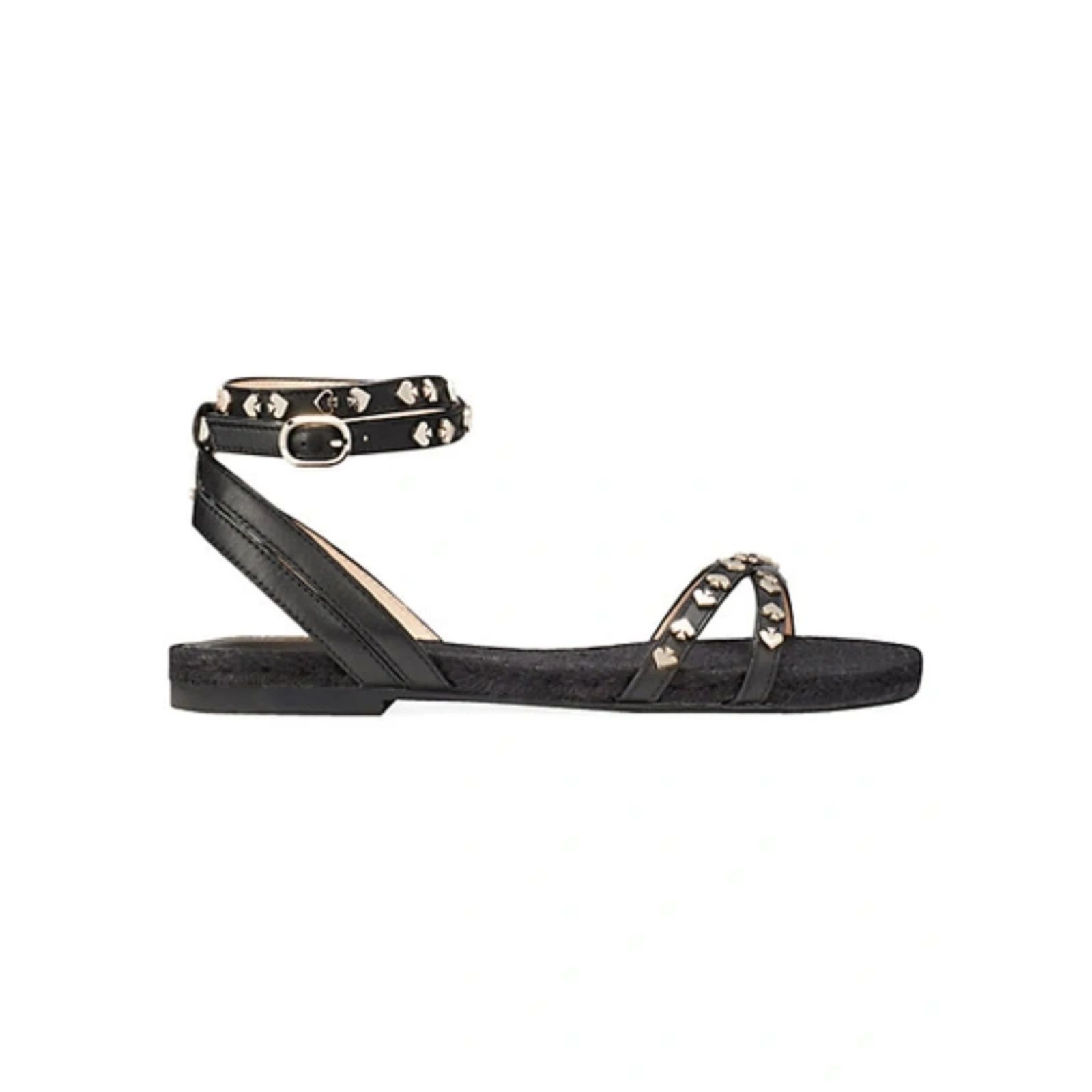 Kate Spade NEW YORK Mai Tai Flat Sandals – New Women | Color: Black | Size: 9