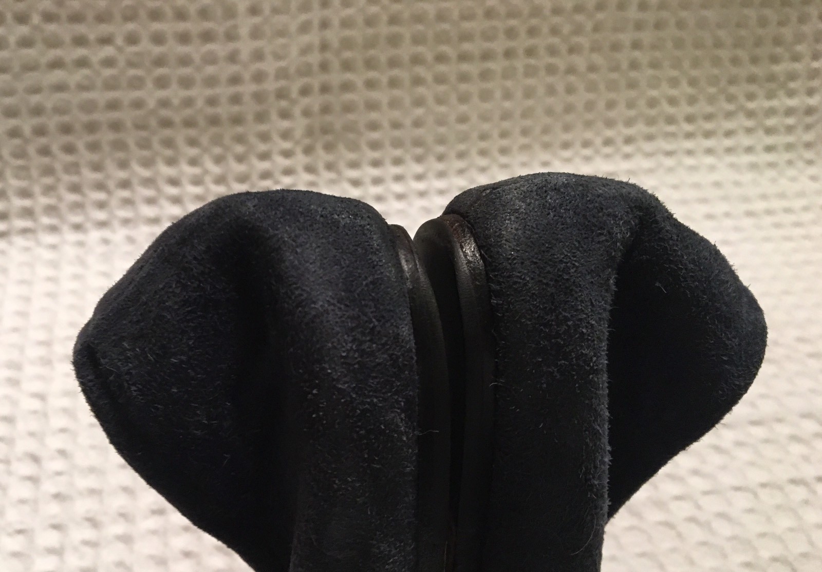 VERA WANG Lavender Lillian Suede Leather Ballet Ballerina Flats $195 Navy Blue 9