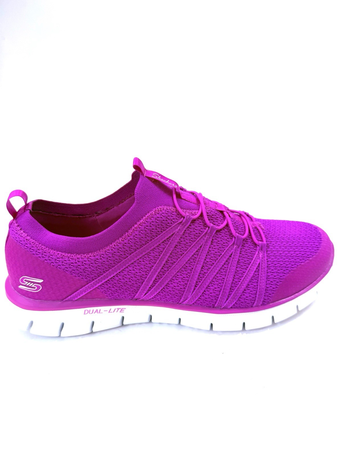 Skechers Women’s Sports Dual Lite Fuchsia Running slip On Shoes US 12 EU 42