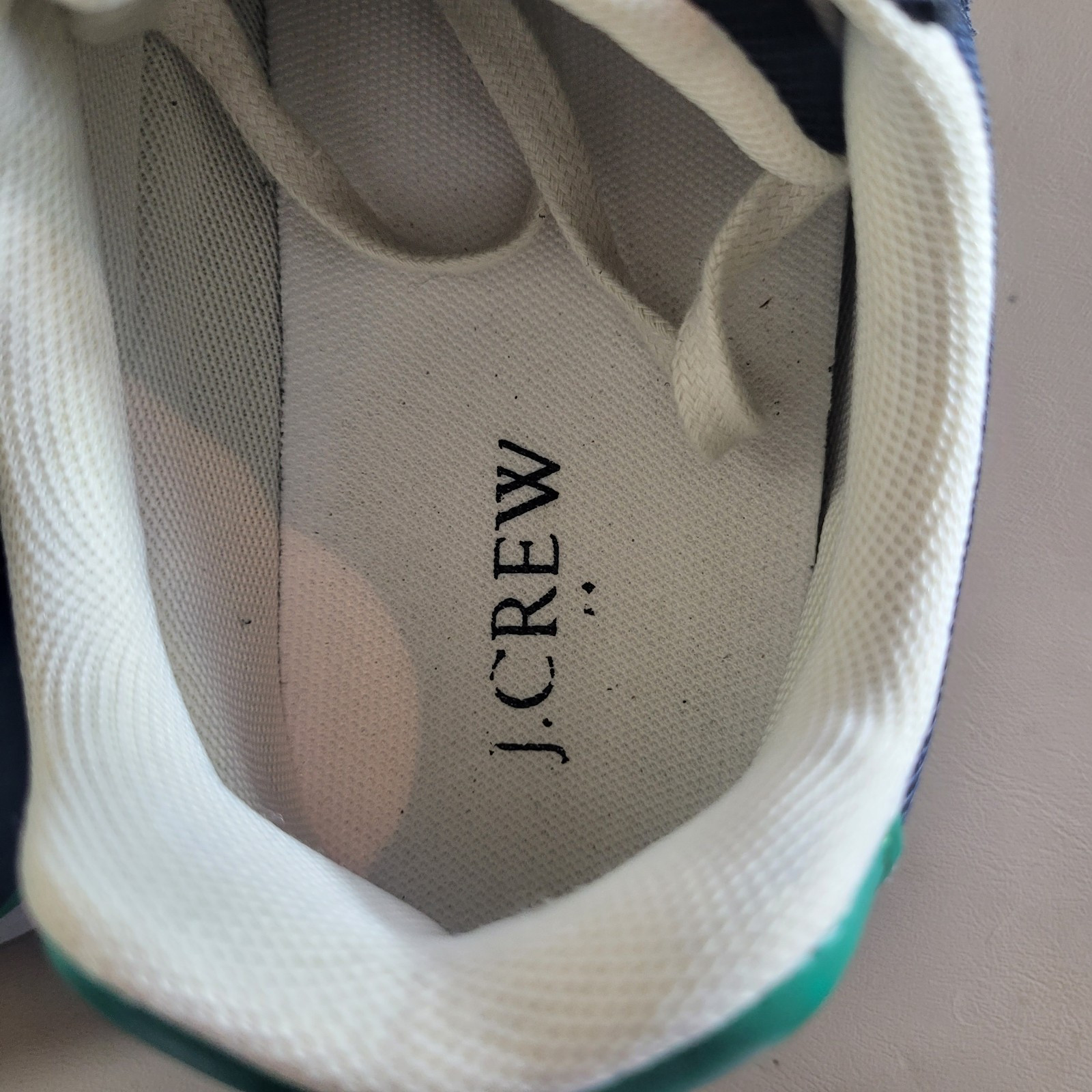 J. Crew City Sneakers Women’s Size 9.5 Blue Green Suede Casual Preppy Outdoor