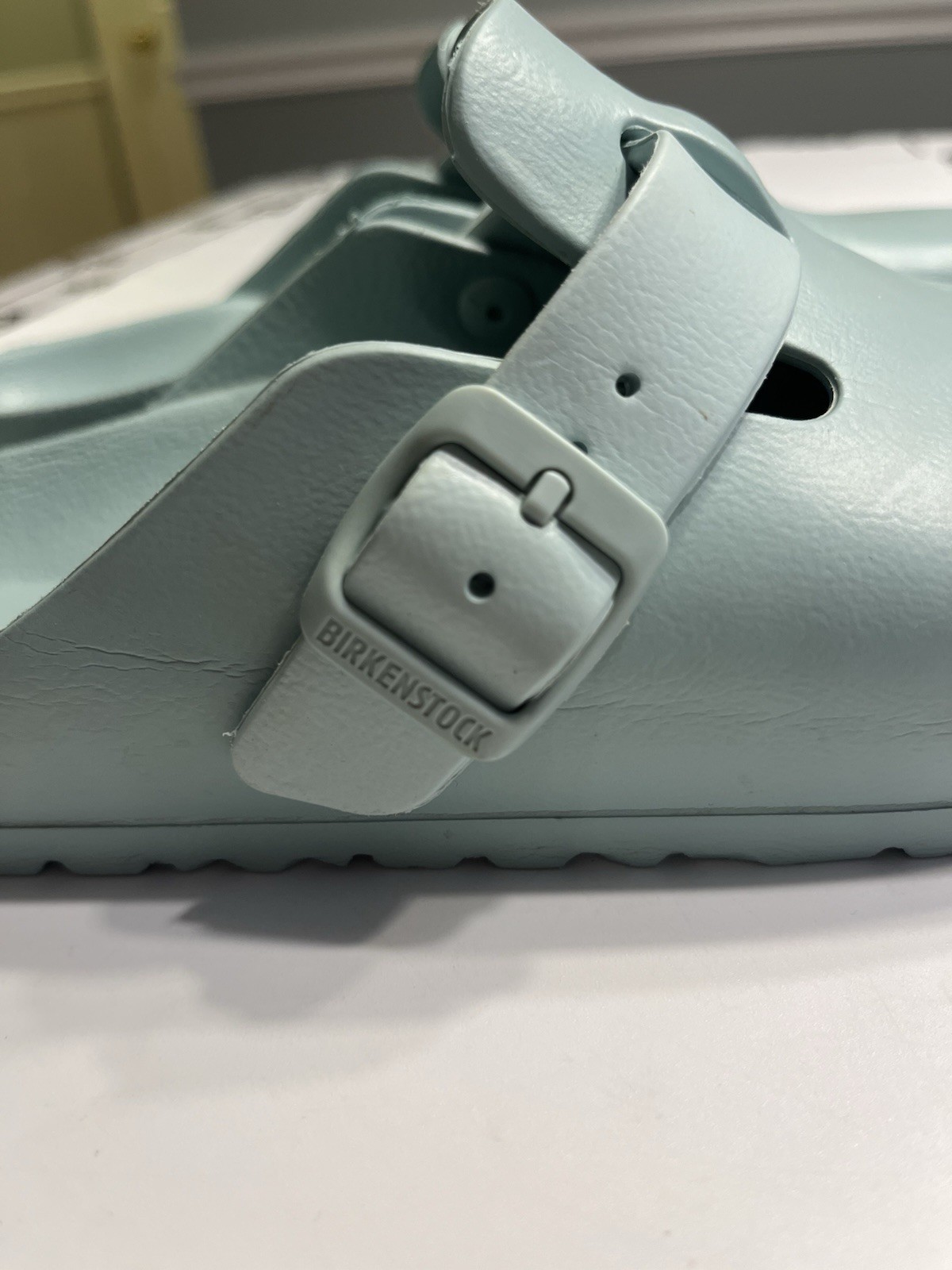 Birkenstock Boston EVA Waterproof Lightweight Clog Surf Green Women’s Sz 6