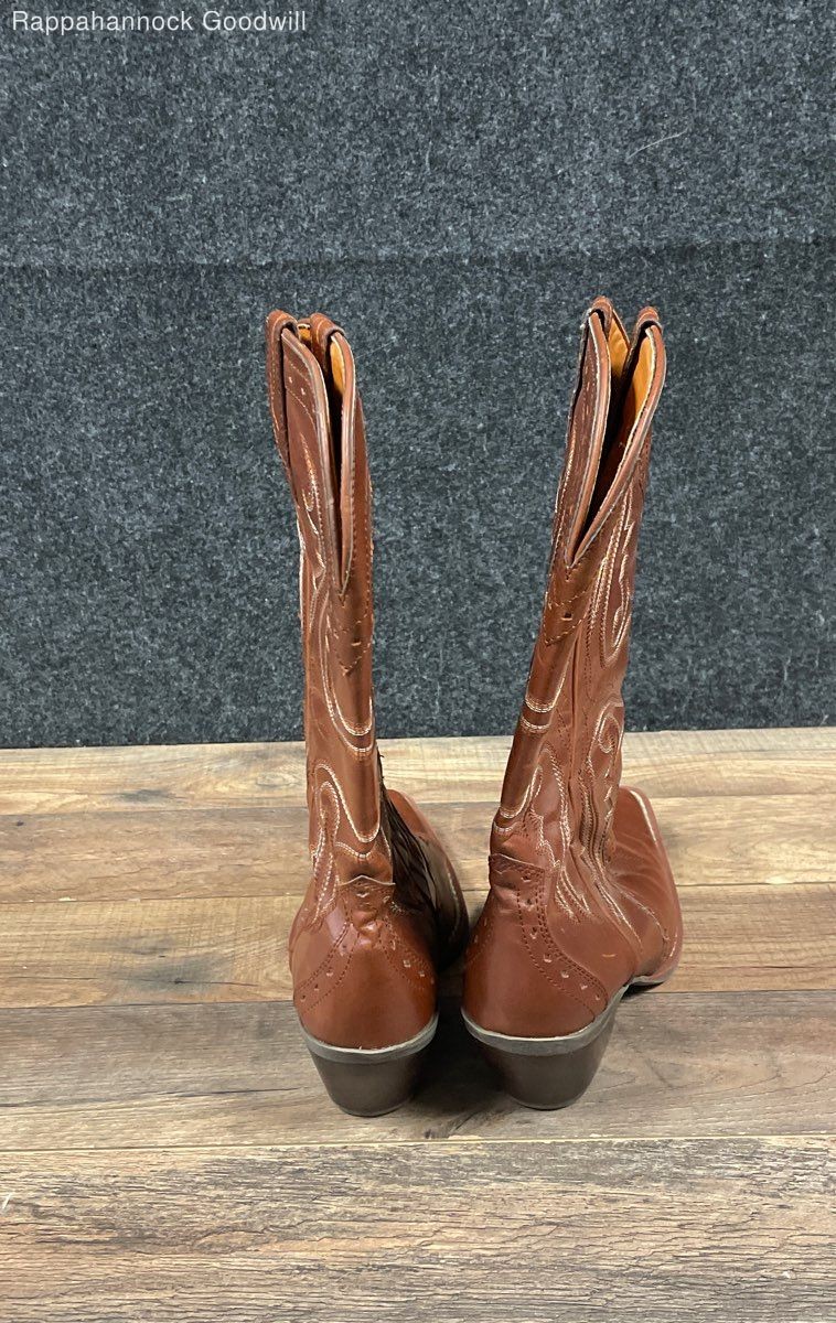 Nomad Trigger Brown Western Cowboy Boots Women’s Size 8
