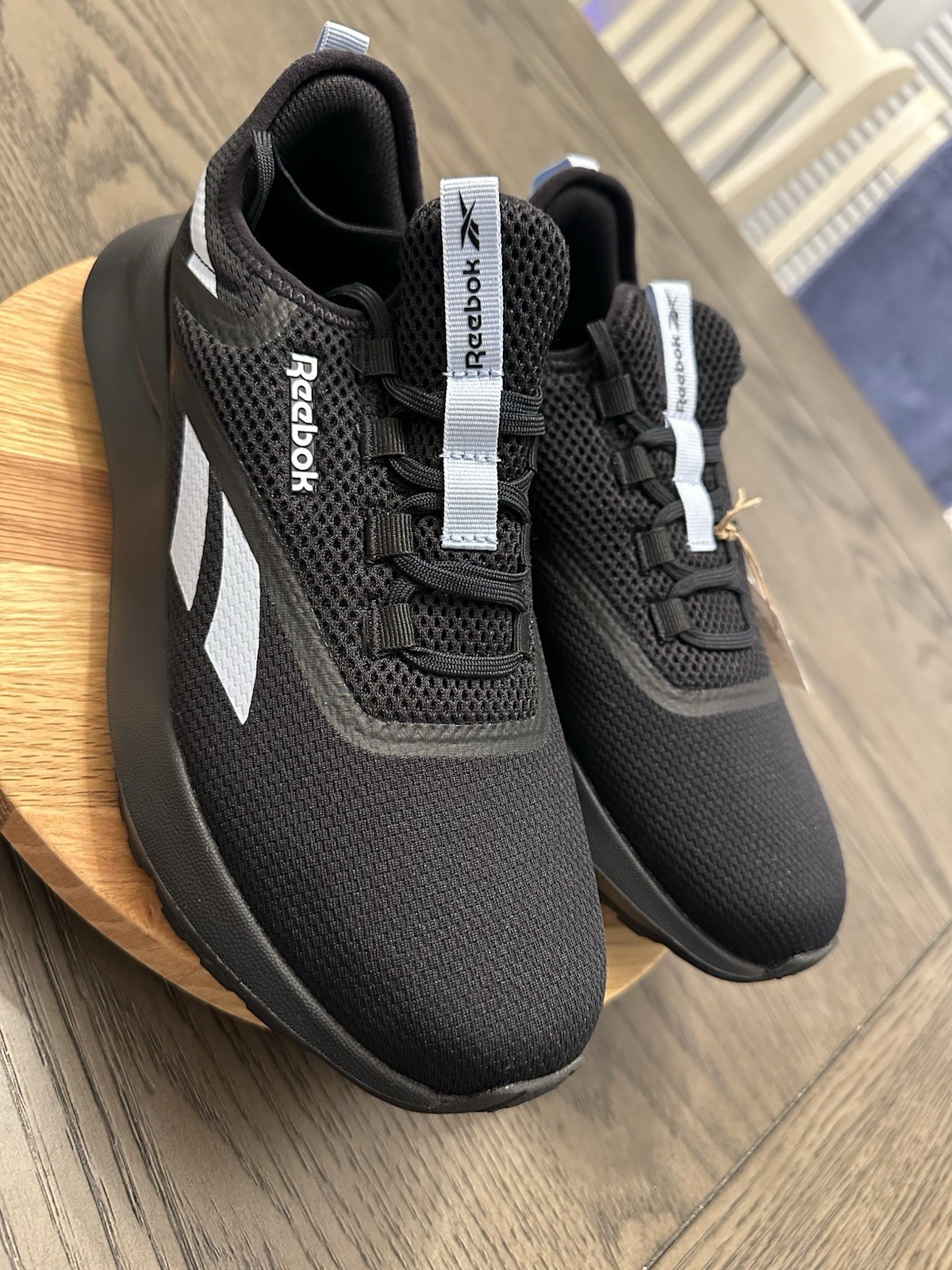 Reebok Cityride Black/Gray Low Top Lace-Up Athletic Sneaker Mesh Upper