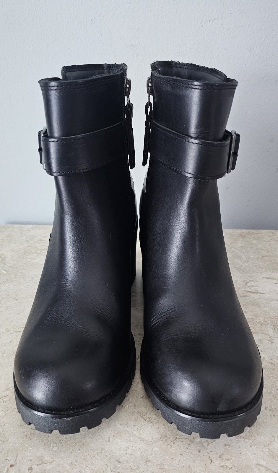 Harley-Davidson Boots Womens 9.5 Black Lalanne Harness D84711 Leather Motorcycle