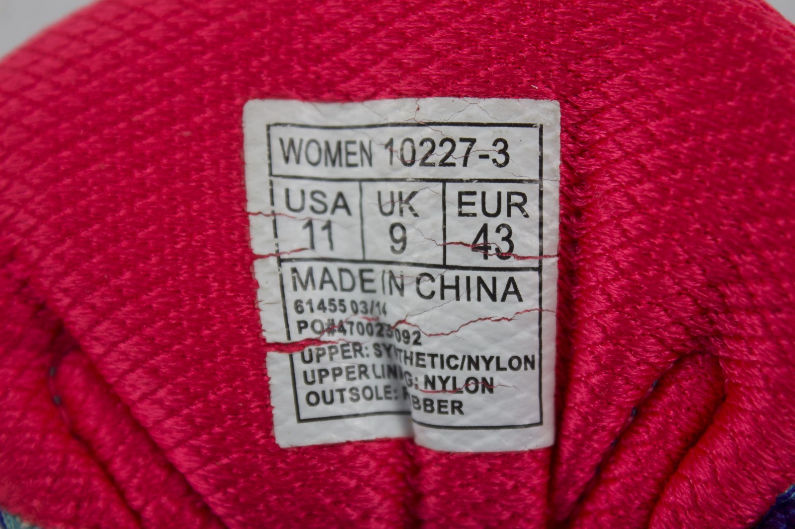 SZ11 WOMEN’S SAUCONY PROGRID GUIDE 7