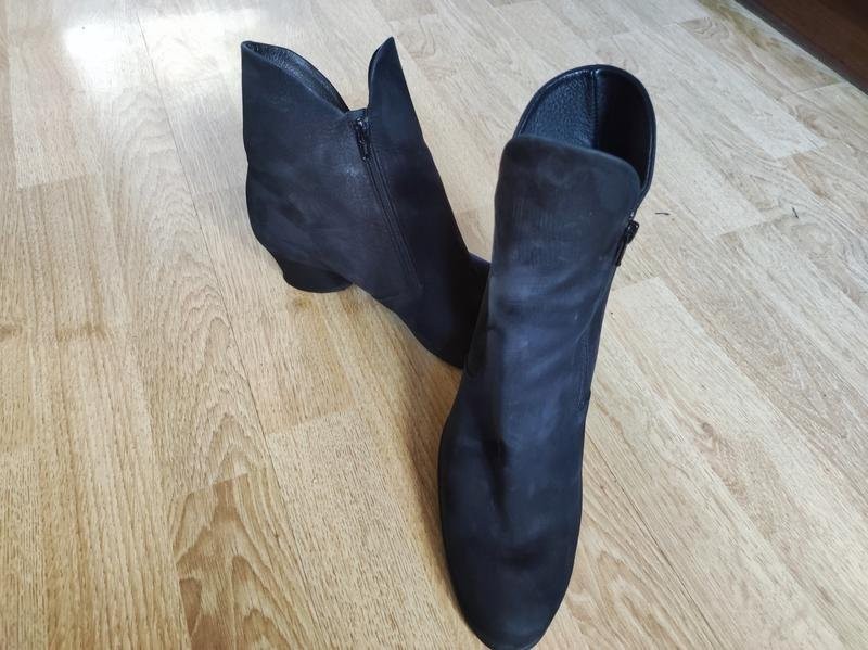 women ark ankle boots black nubuck 37.5
