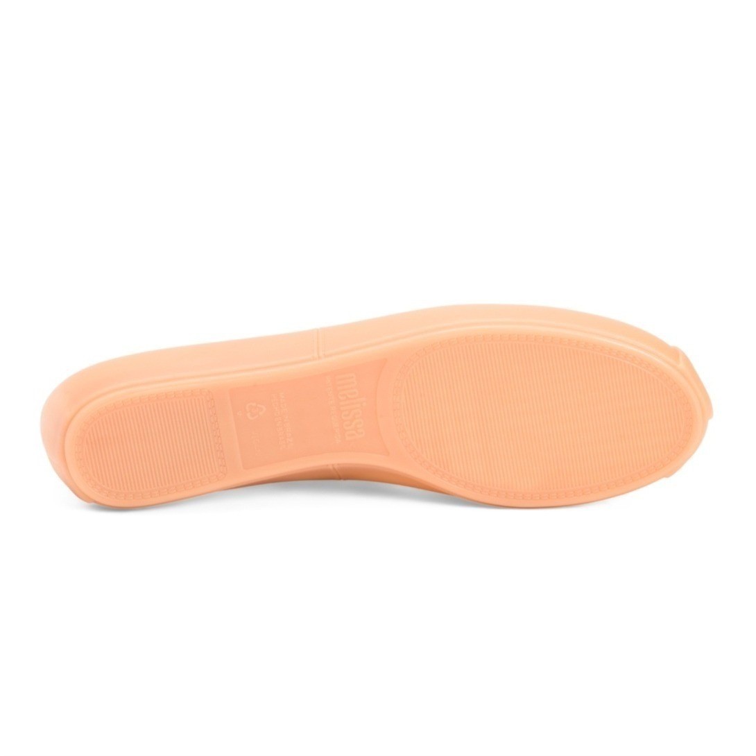 Melissa Sophie Jelly Ballet Flats Women Size 10 Beige Balletcore NEW