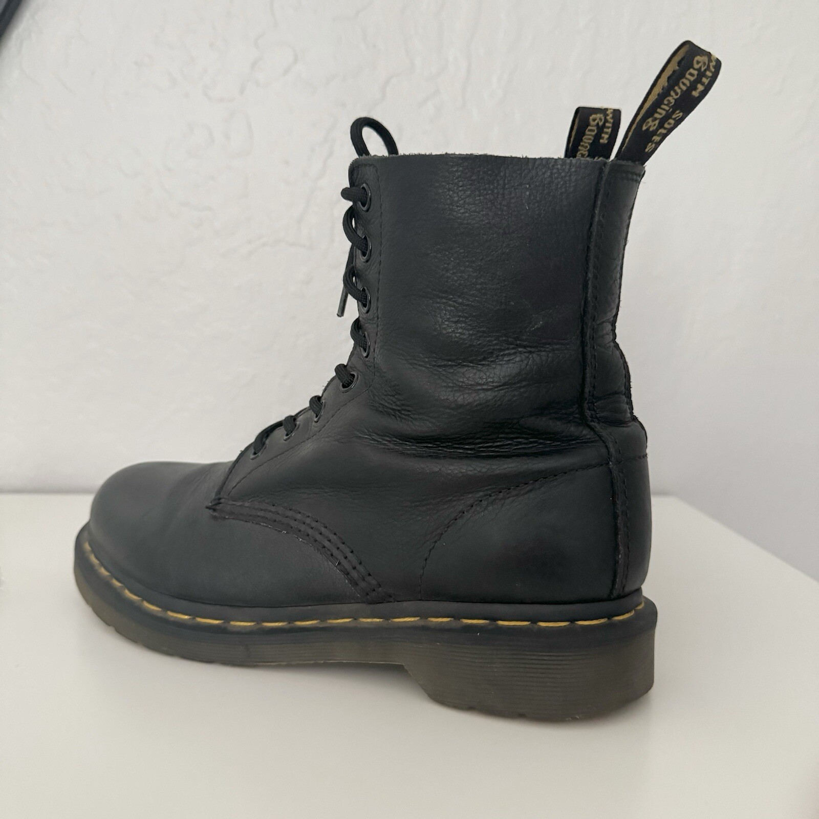 Dr. Martens Pascal 1460 Soft Leather Boots, Women’s Size 8
