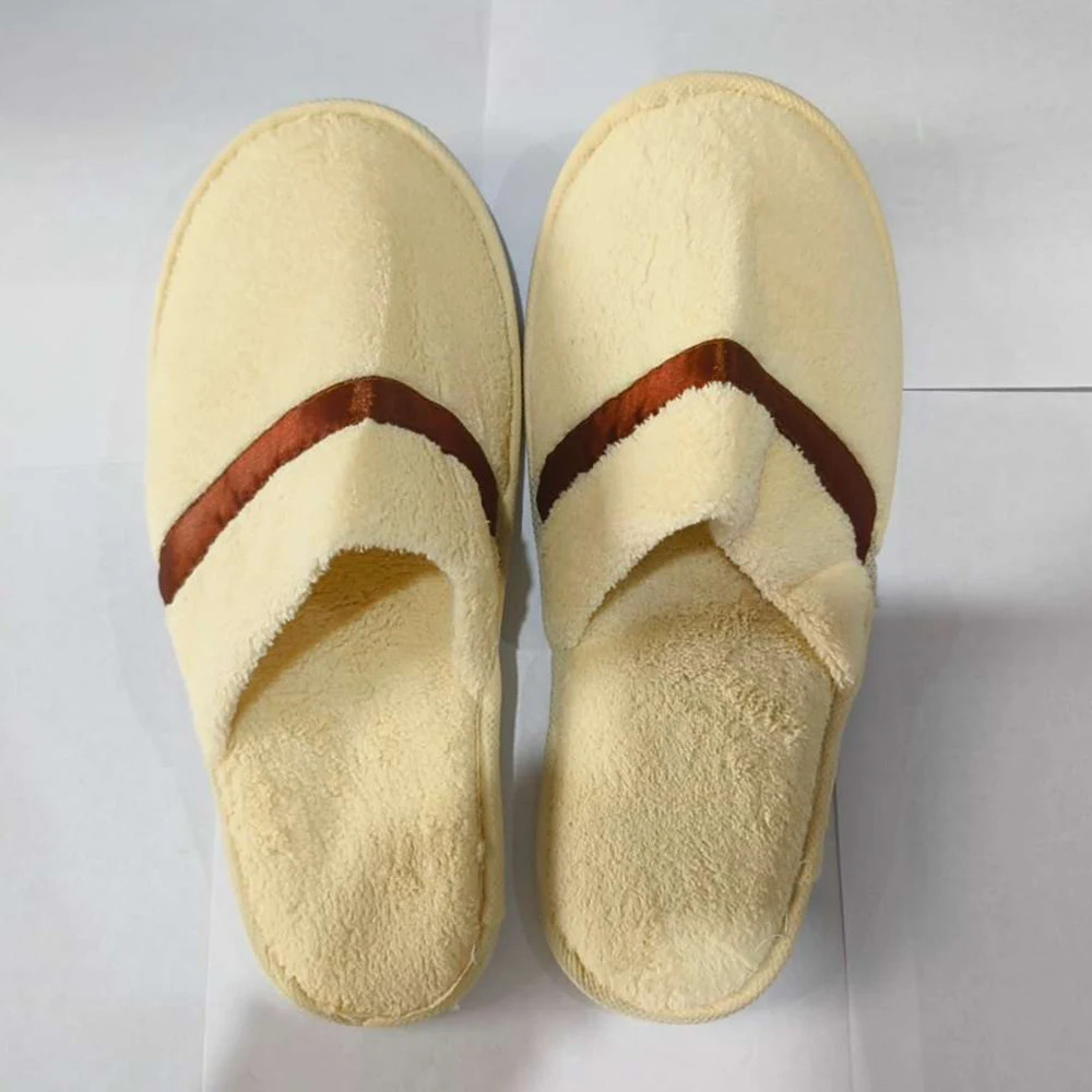 Women Plush Home slippers Spring Warm Fuzzy Slipper Indoor Closed Toe Shoes Hous