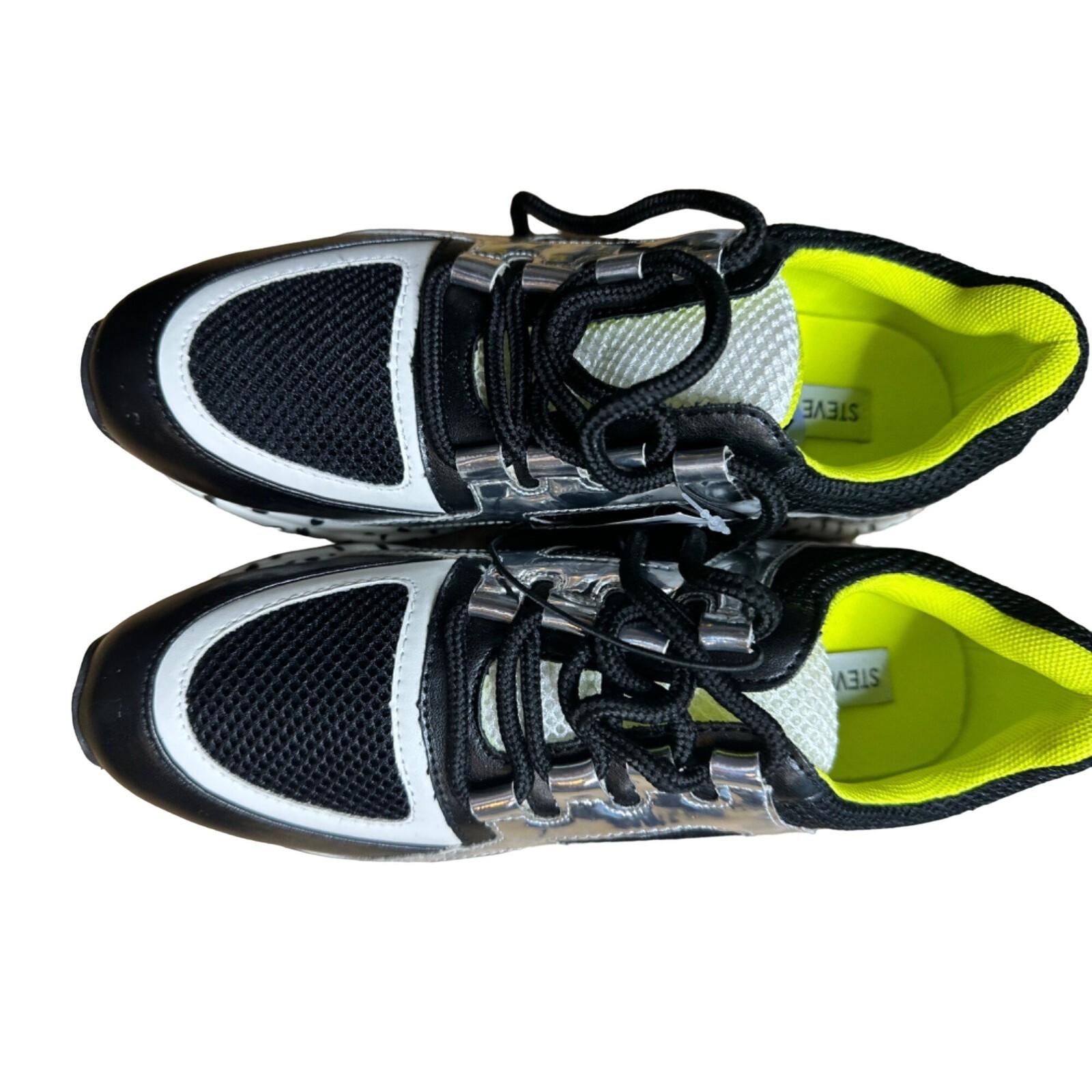 Steve Madden Women’s Sneakers Black/Multicolor Size US 8.5 EUR 40 UK 6.5 AU 8.5