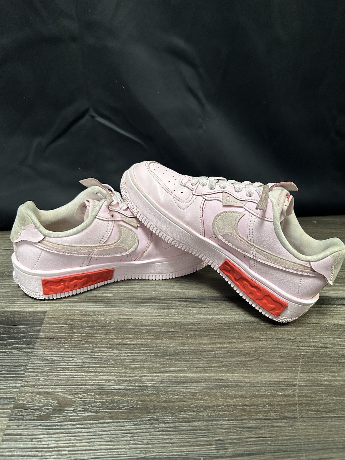 Nike Air Force 1 Fontanka Valentine’s Day DA7024-600 Pink Red White Sneakers