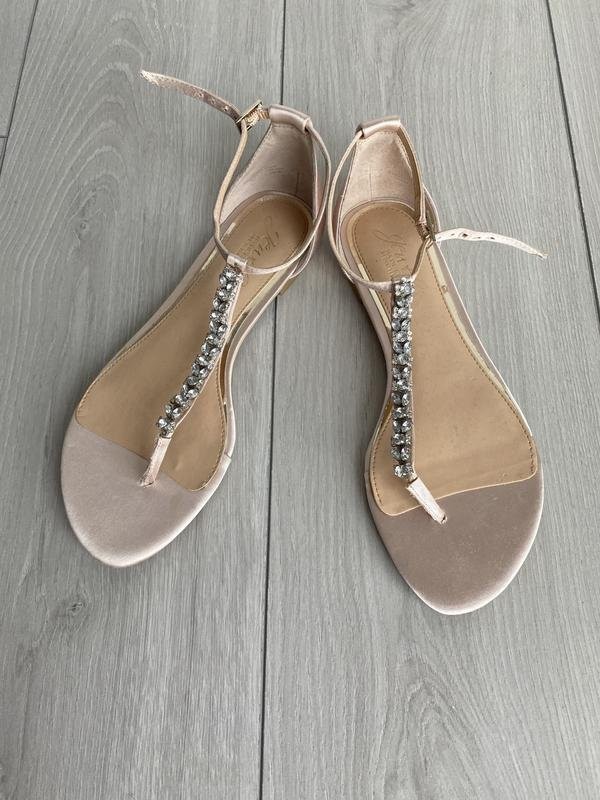 women badgley mischka heels pink satin 38