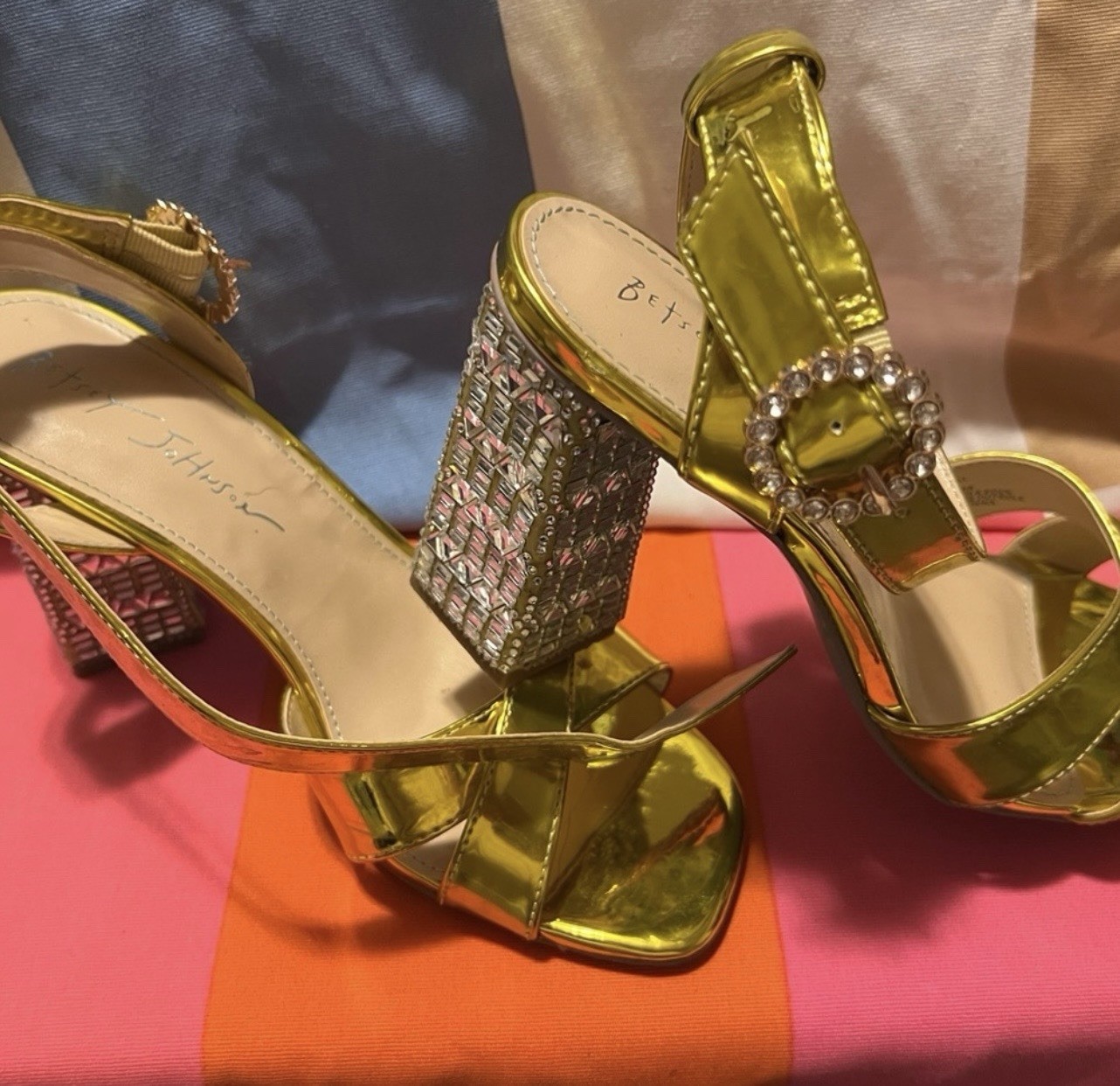Betsy Johnson Women’s Shoes Size 6.5 Glamorous High Heels